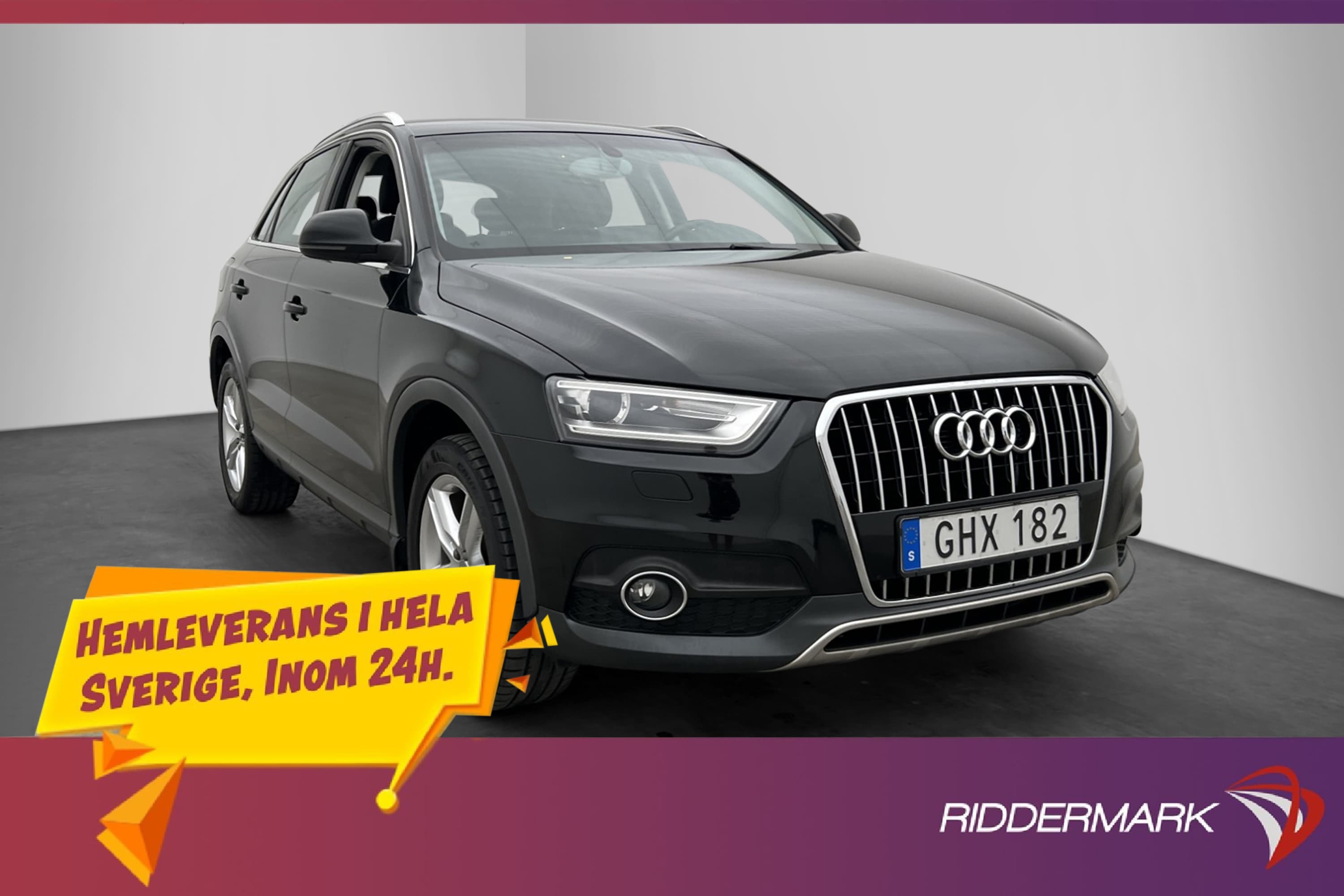 Audi Q3 1.4 TFSI 150hk Comfort Dragkrok Sensorer Farthållare