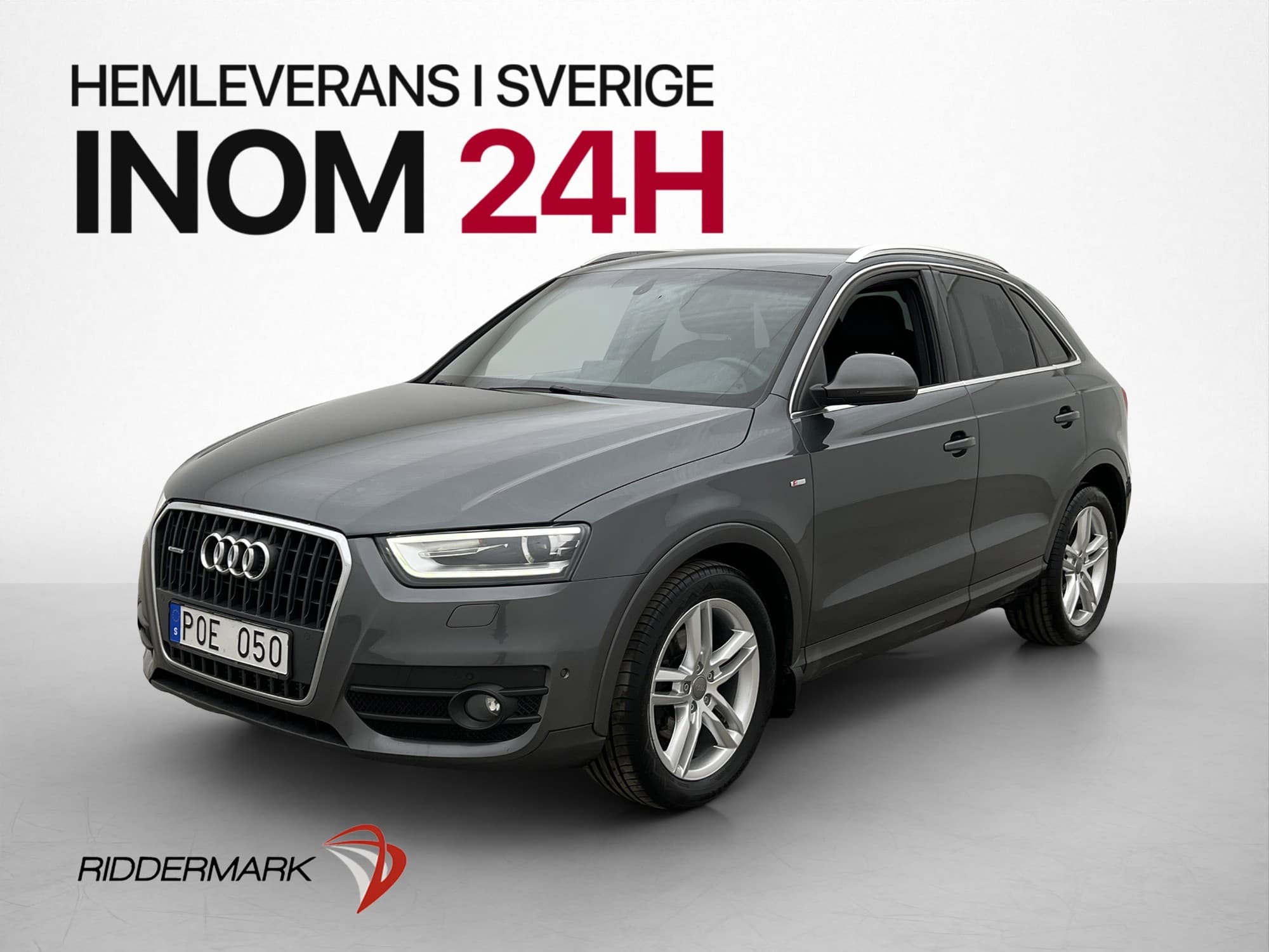 Audi Q3 2.0 TDI 177hk Quattro S-Line Dragkrok Bluetooth