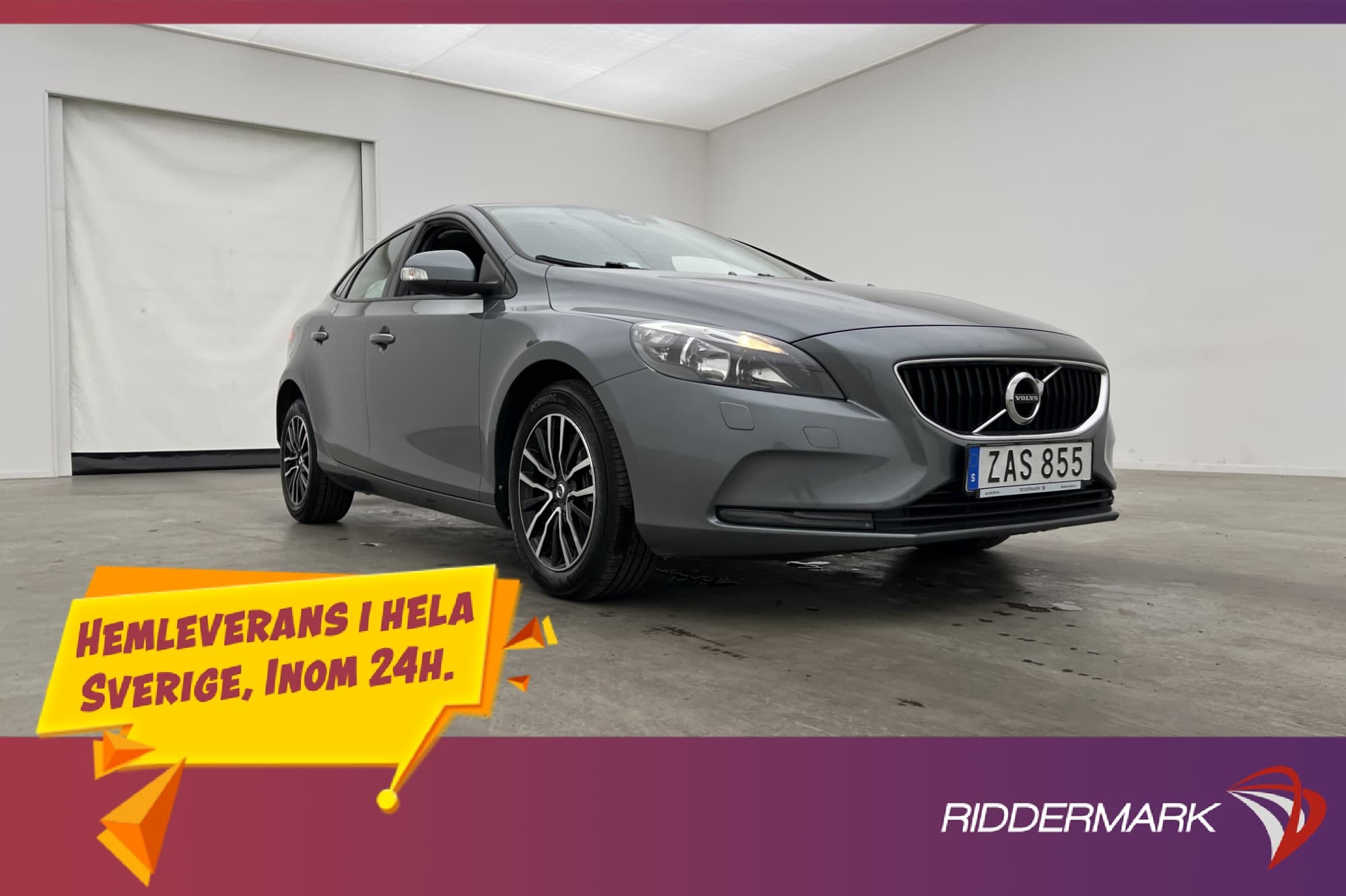 Volvo V40 D2 120hk VOC D-Värmare P-Sensorer 0.39l/Mil