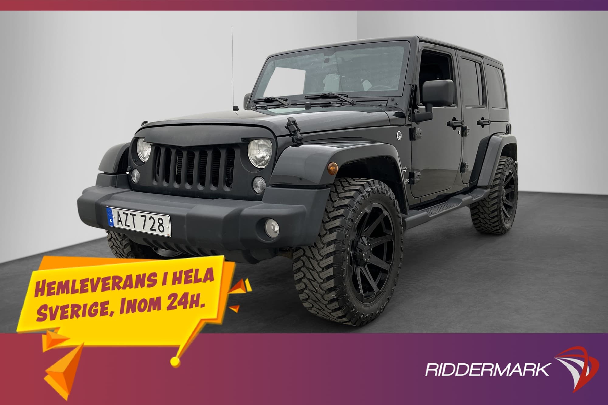 Jeep Wrangler Unlimited 3.6 4WD 284hk Sahara Hardtop Alpine
