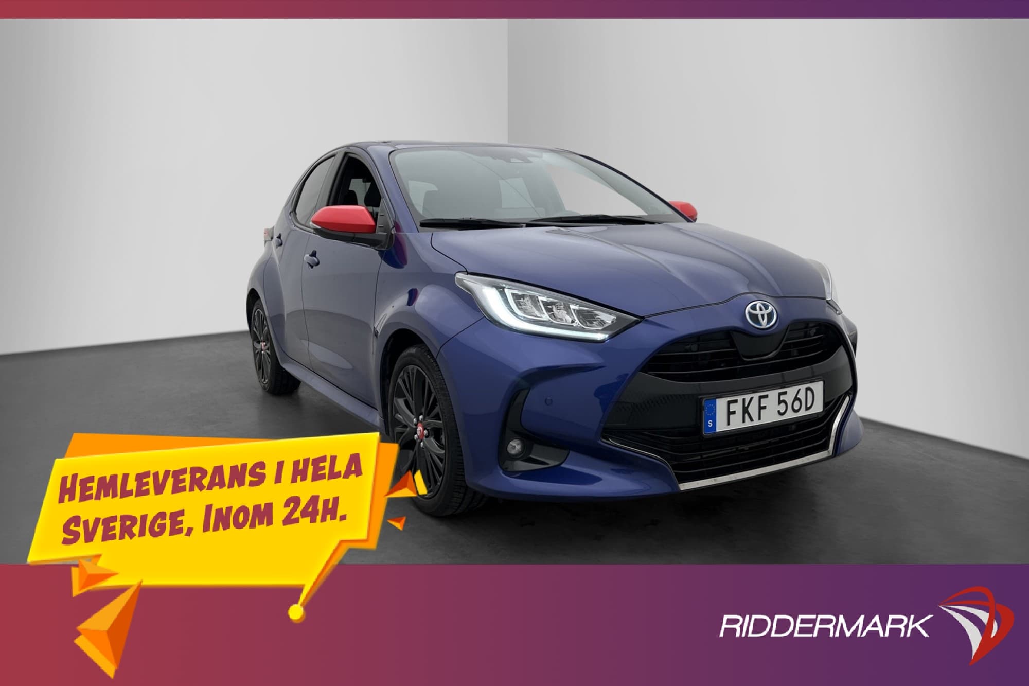 Toyota Yaris Hybrid Style HUD Kamera Keyless Adapt-fart