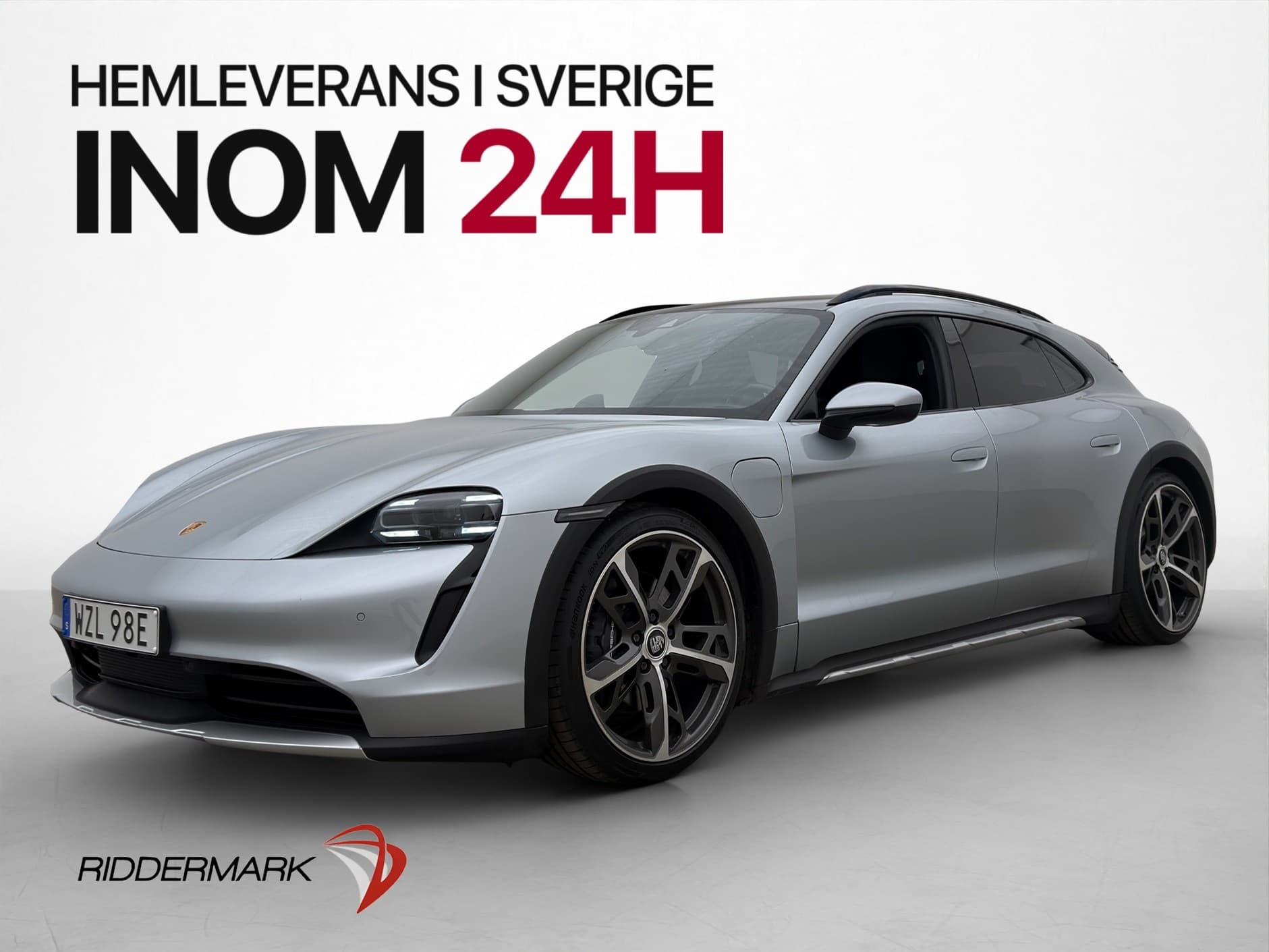 Porsche Taycan 4 Cross Turismo Pano BOSE Passagerdisplay 21"