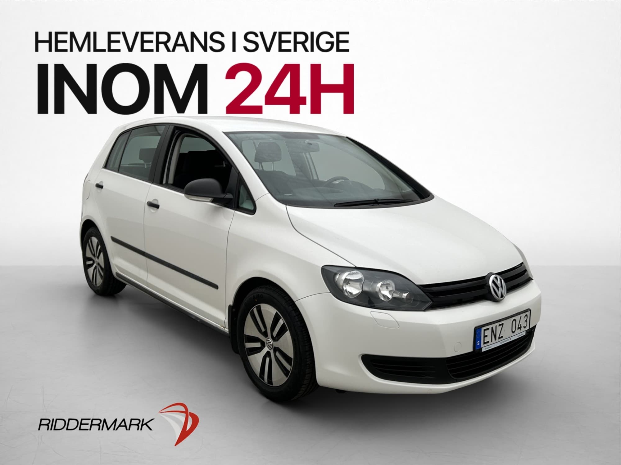 Volkswagen Golf Plus 1.6 TDI 105hk Sätesvärme 0.43 l/mil