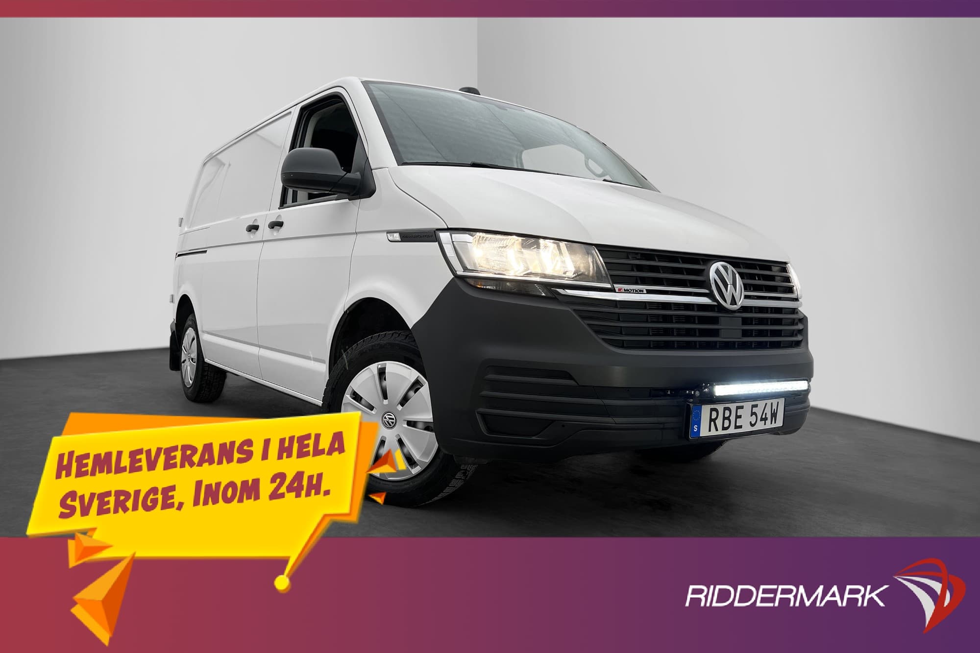 Volkswagen Transporter 2.0TDI 4M Värm Drag B-Kam 2xDörr Moms