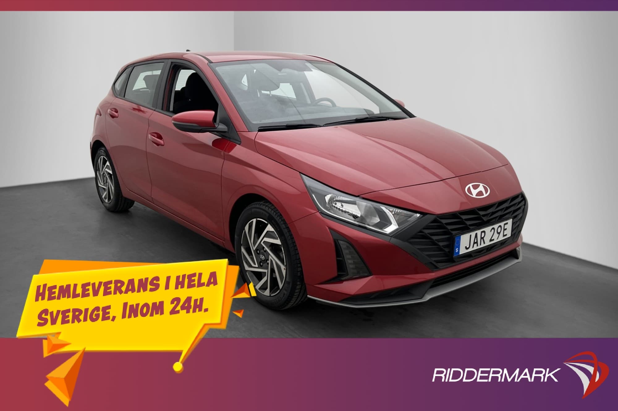 Hyundai I20 1.2 MPi 84hk Essential Carplay Kamera Sensorer