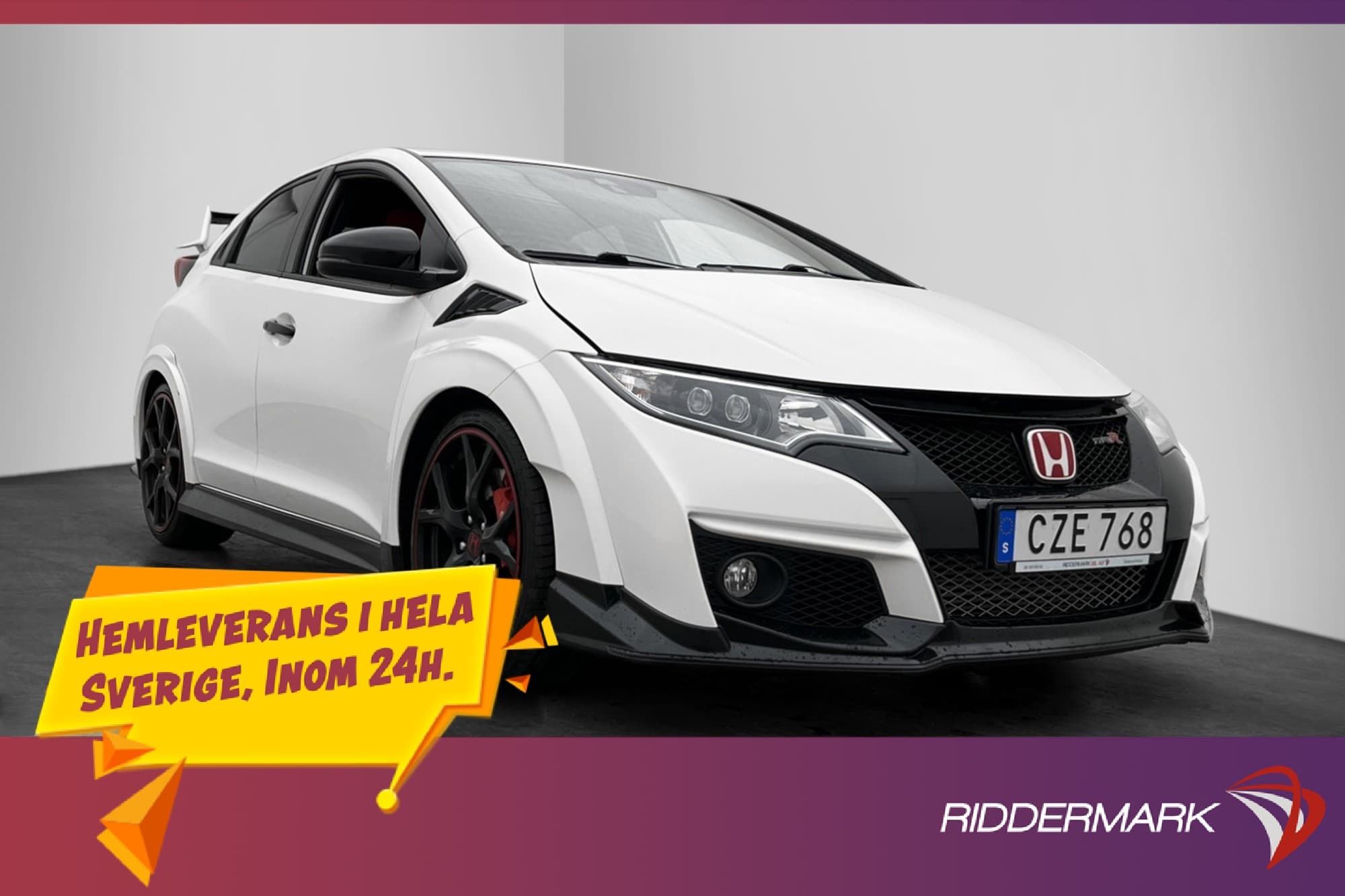 Honda Civic Type R VTEC 310hk GT Brembo Skalstolar Kamera