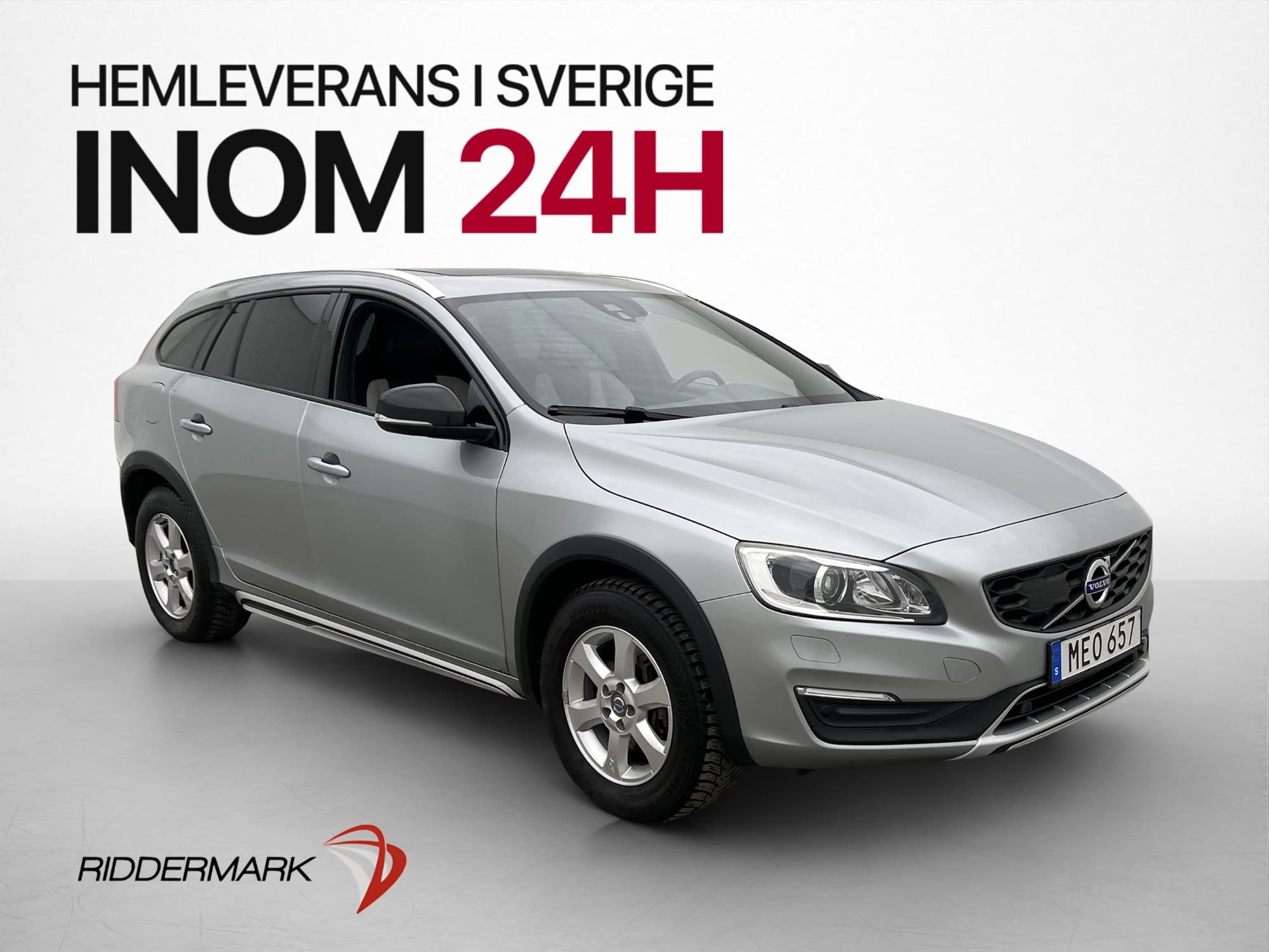 Volvo V60 Cross Country D4 AWD Summum Värmare T-Lucka Skinn