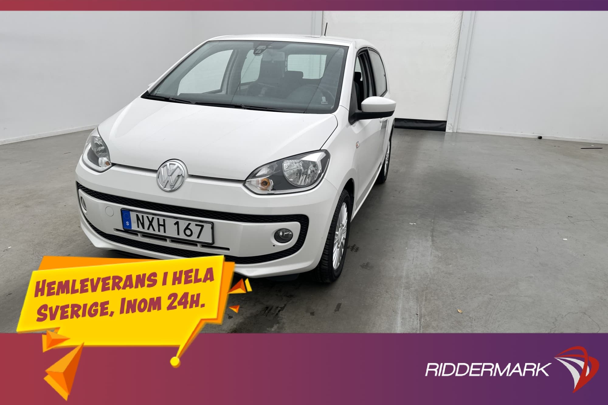 Volkswagen up! 1.0 MPI 75hk 2016 NXH167