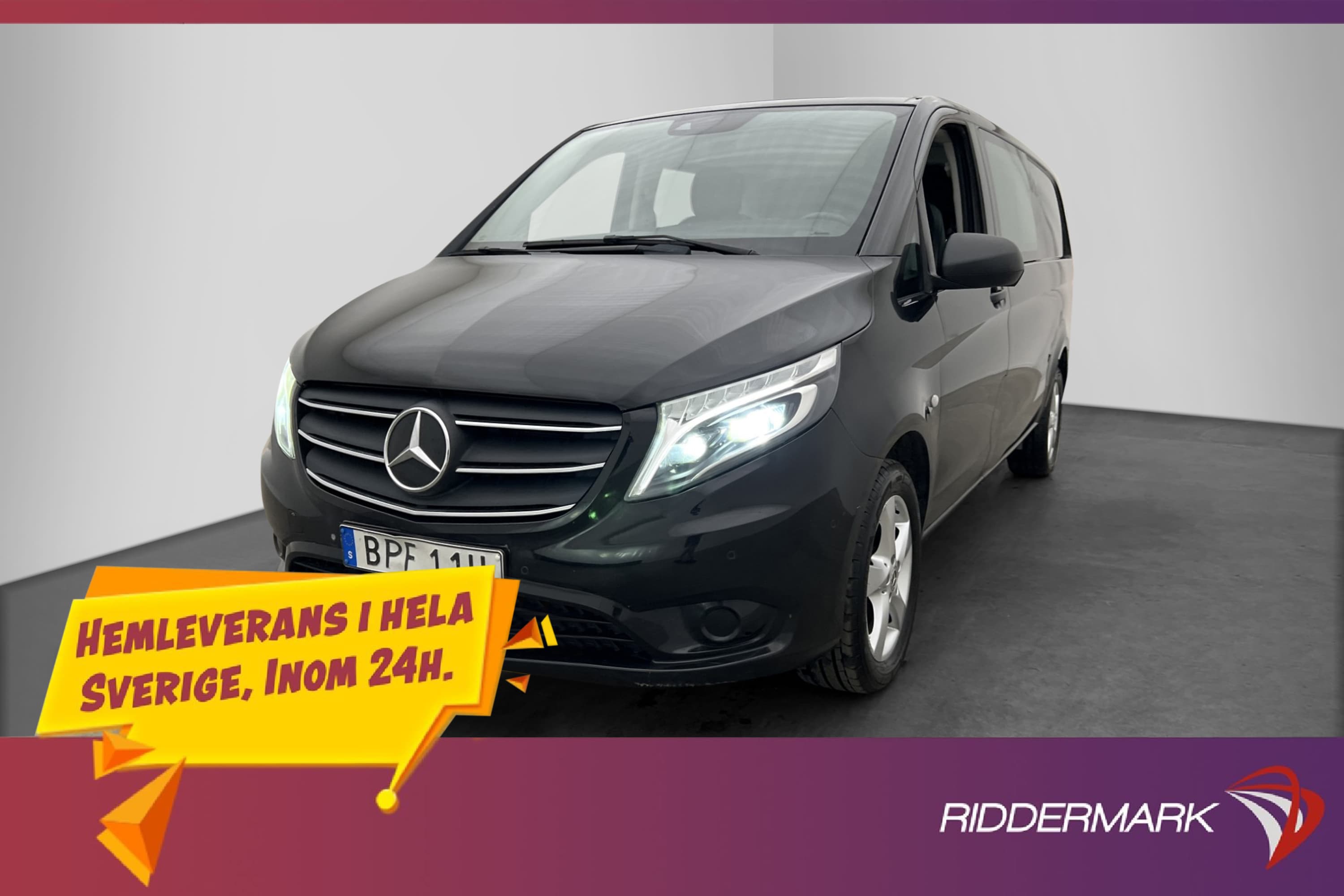 Mercedes-Benz Vito Mixto 116 4x4 Värm Drag Skinn Kamera MOMS