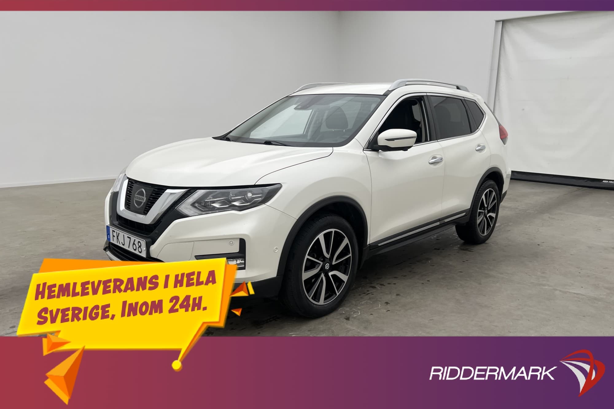 Nissan X-Trail 1.6 dCi 130hk Tekna BOSE 360° Navi Drag