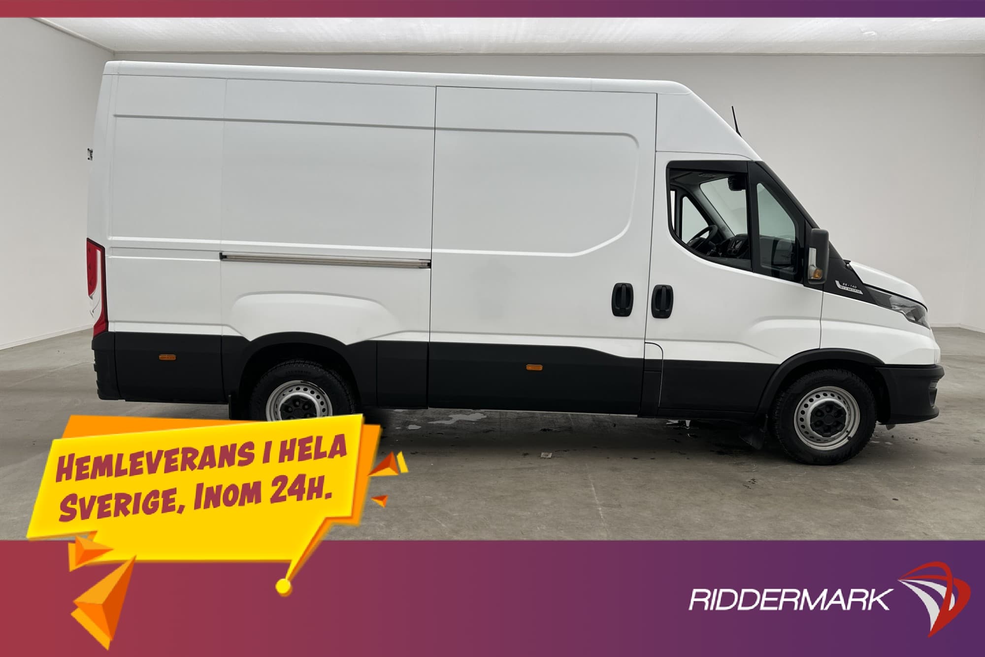 Iveco Daily L3H2 2.3JTD D-Värmare 3-Sits Farthållare Moms