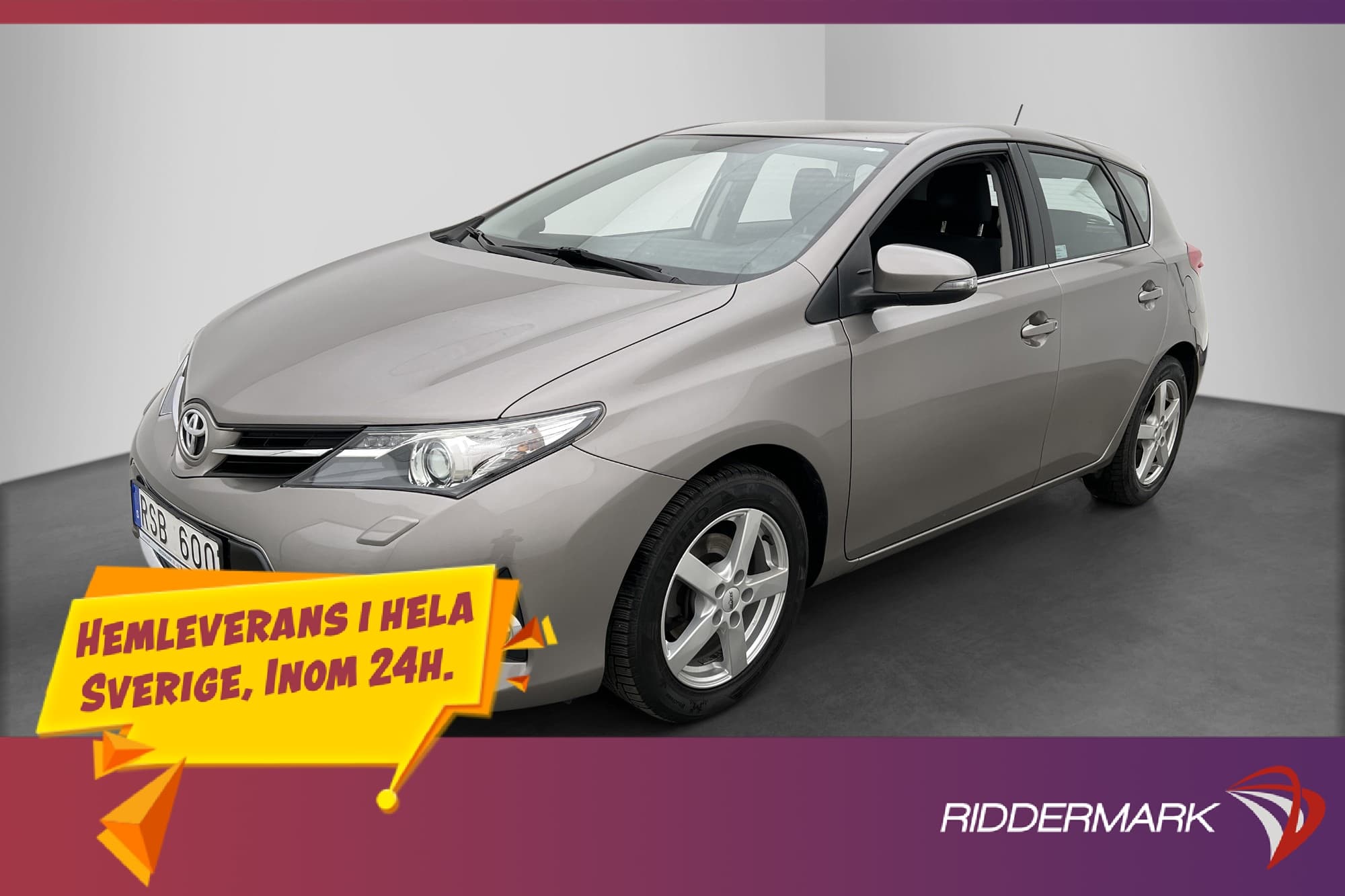 Toyota Auris 5-dörrar Active Kamera Farthållare Bluetooth