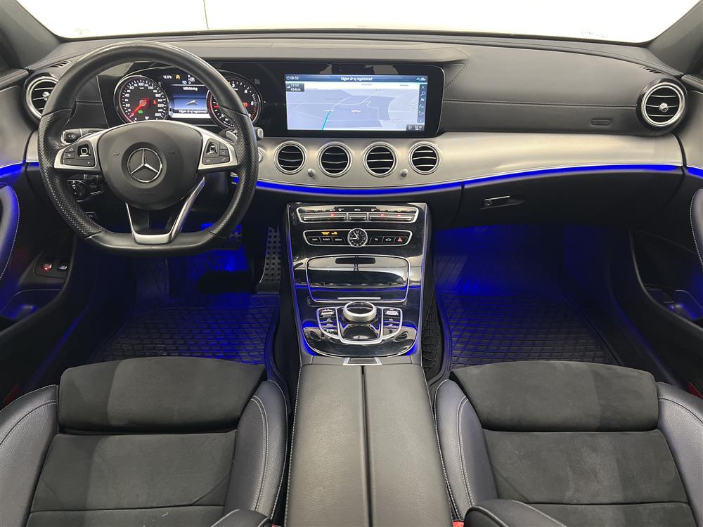 Mercedes E 220d Kombi AMG Välserv GPS B-kam Drag 0,42l/milinteriör