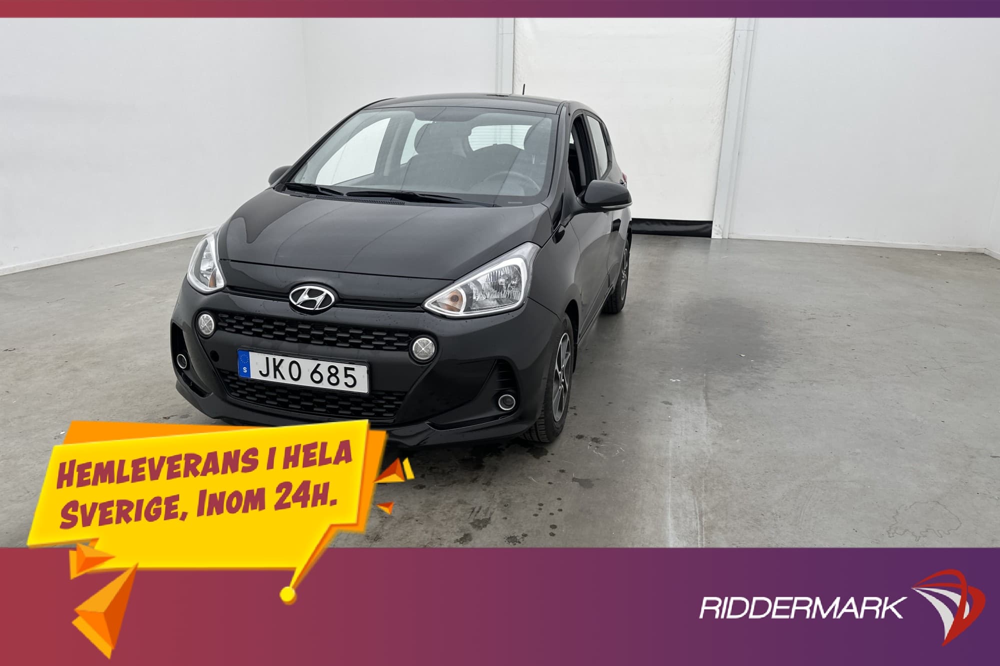 Hyundai i10 1.0 67hk Comfort P-Sensorer Rattvärme Bluetooth