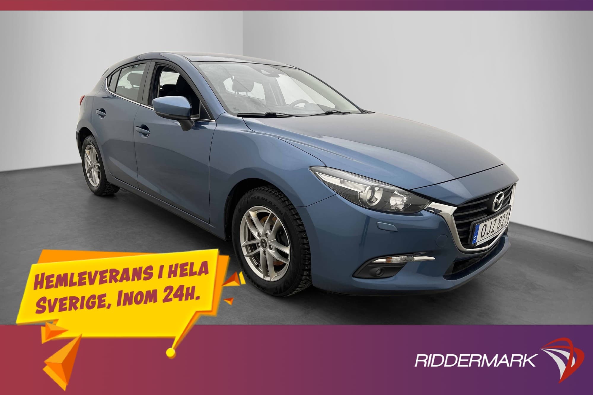 Mazda 3 Sport 2.0 SKYACTIV-G 120hk Låg Skatt 0,51L/mil