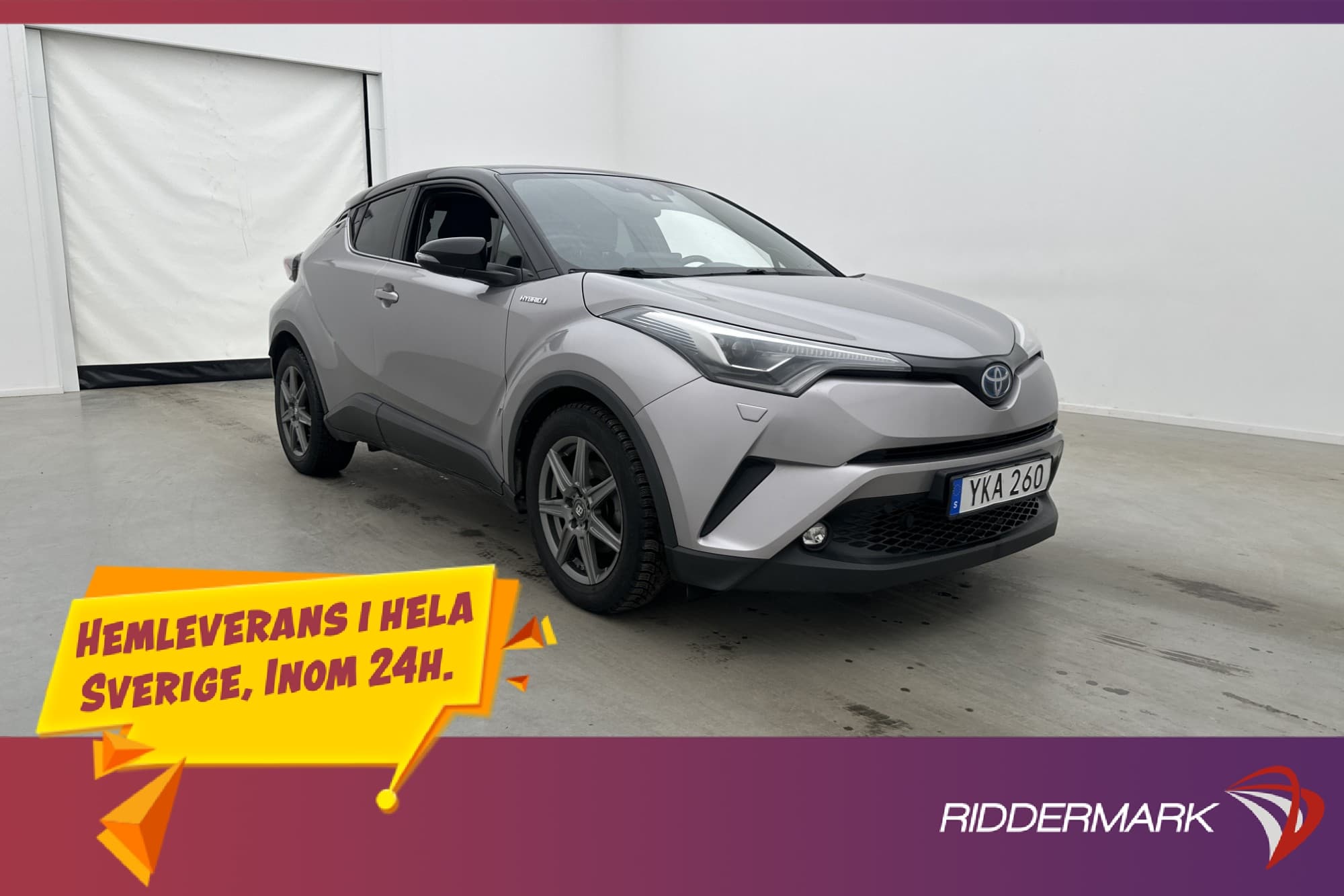Toyota C-HR Style M&K Värmare JBL Kamera Rattvärme