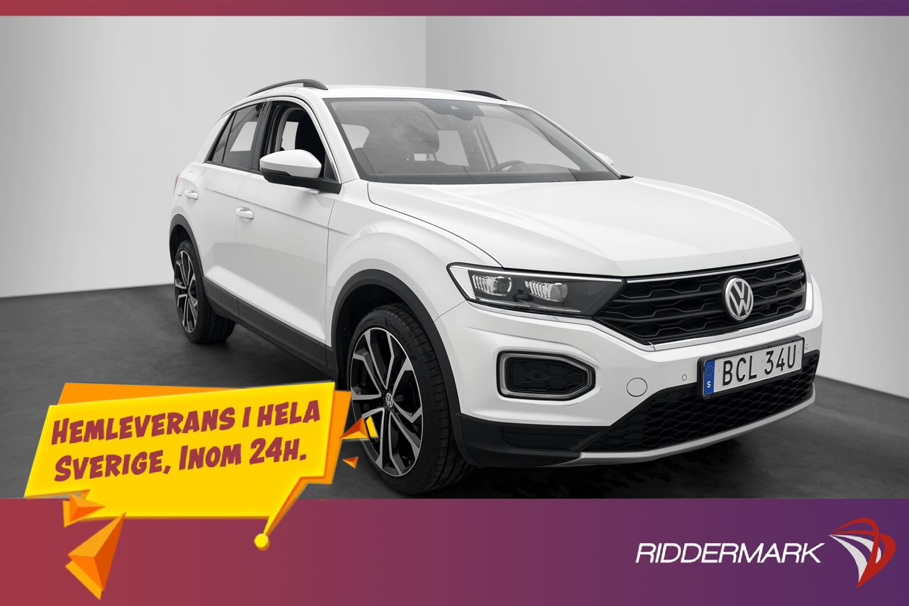 Volkswagen T-Roc 2.0 TDI 4M P-Värmare Kamera Drag CarPlay