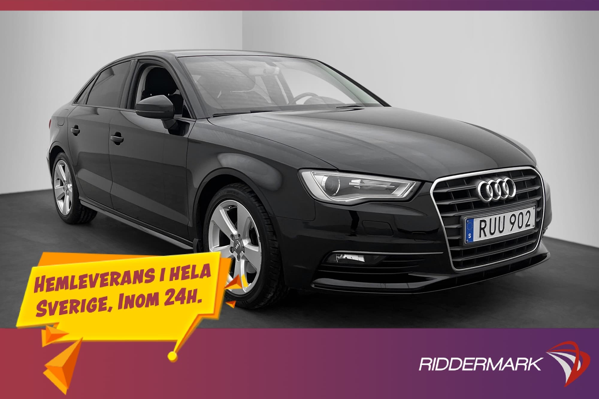 Audi A3 Sedan TFSI 125hk P-Sensorer Farthållare Bluetooth