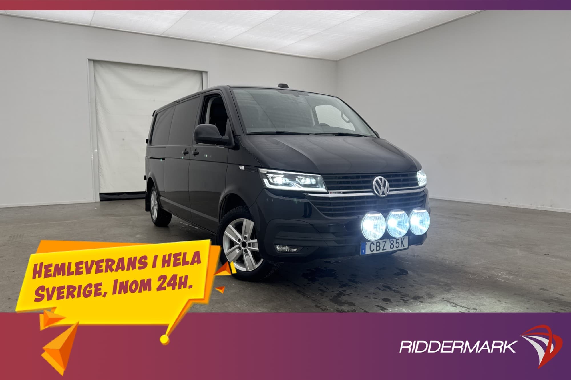 Volkswagen Transporter L2 4M Cockpit Värm Drag Diff Moms