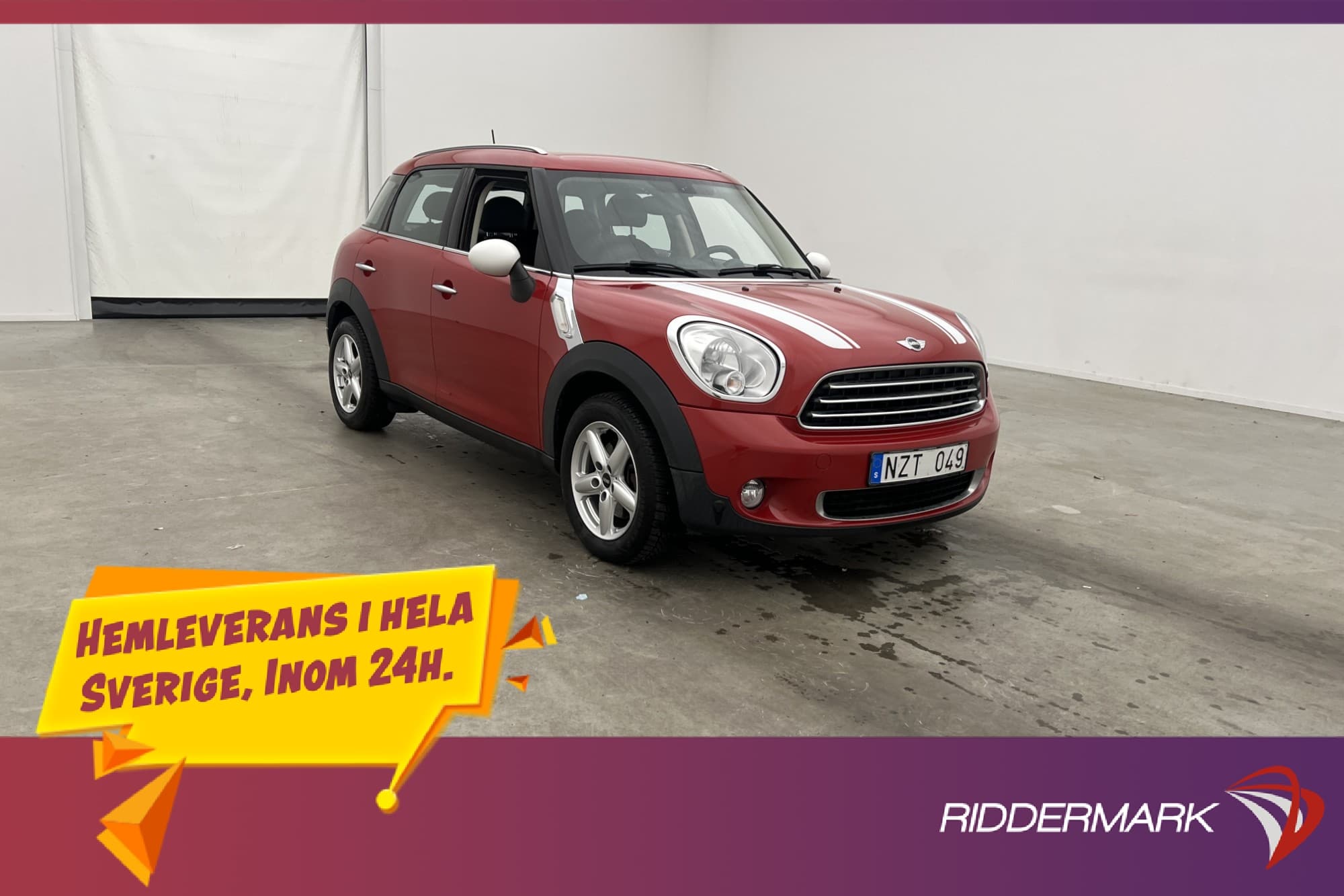 MINI Countryman One Manuell 98hk Två-brukare Halvskinn