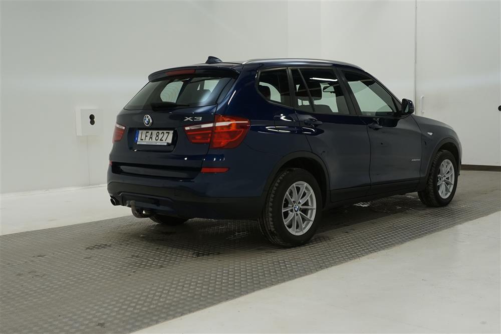 BMW X3 xDrive20d 190hk D-Värm Drag Halvskinn 0,52l/milexteriör