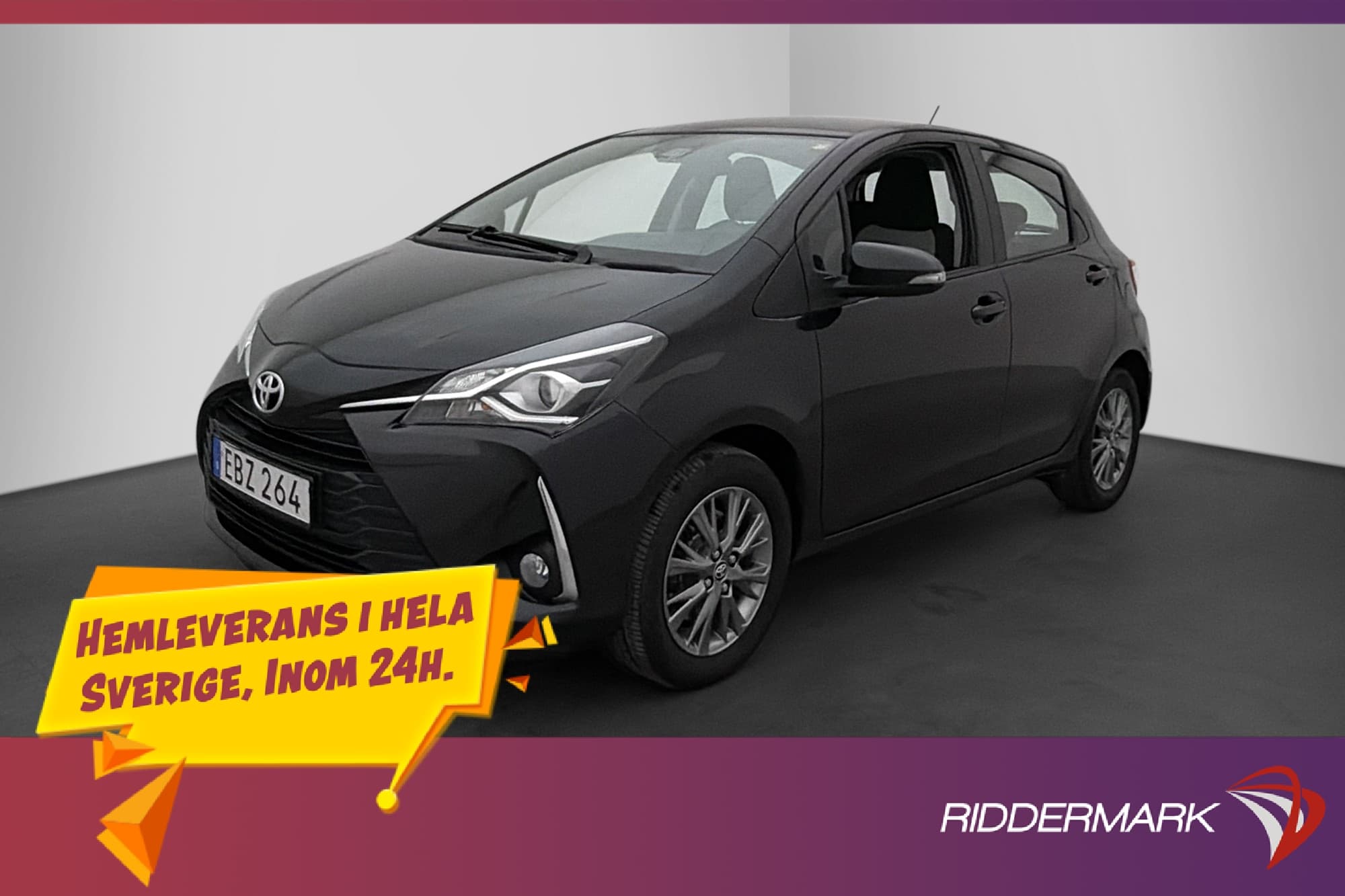 Toyota Yaris 1.5 111hk Active Kamera Farthållare Bluetooth