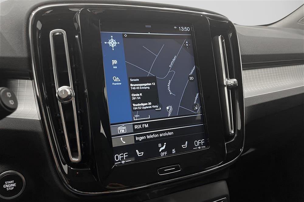 Volvo XC40 T5 AWD Intro Edit Värmare Skinn Navi Backkamerainteriör