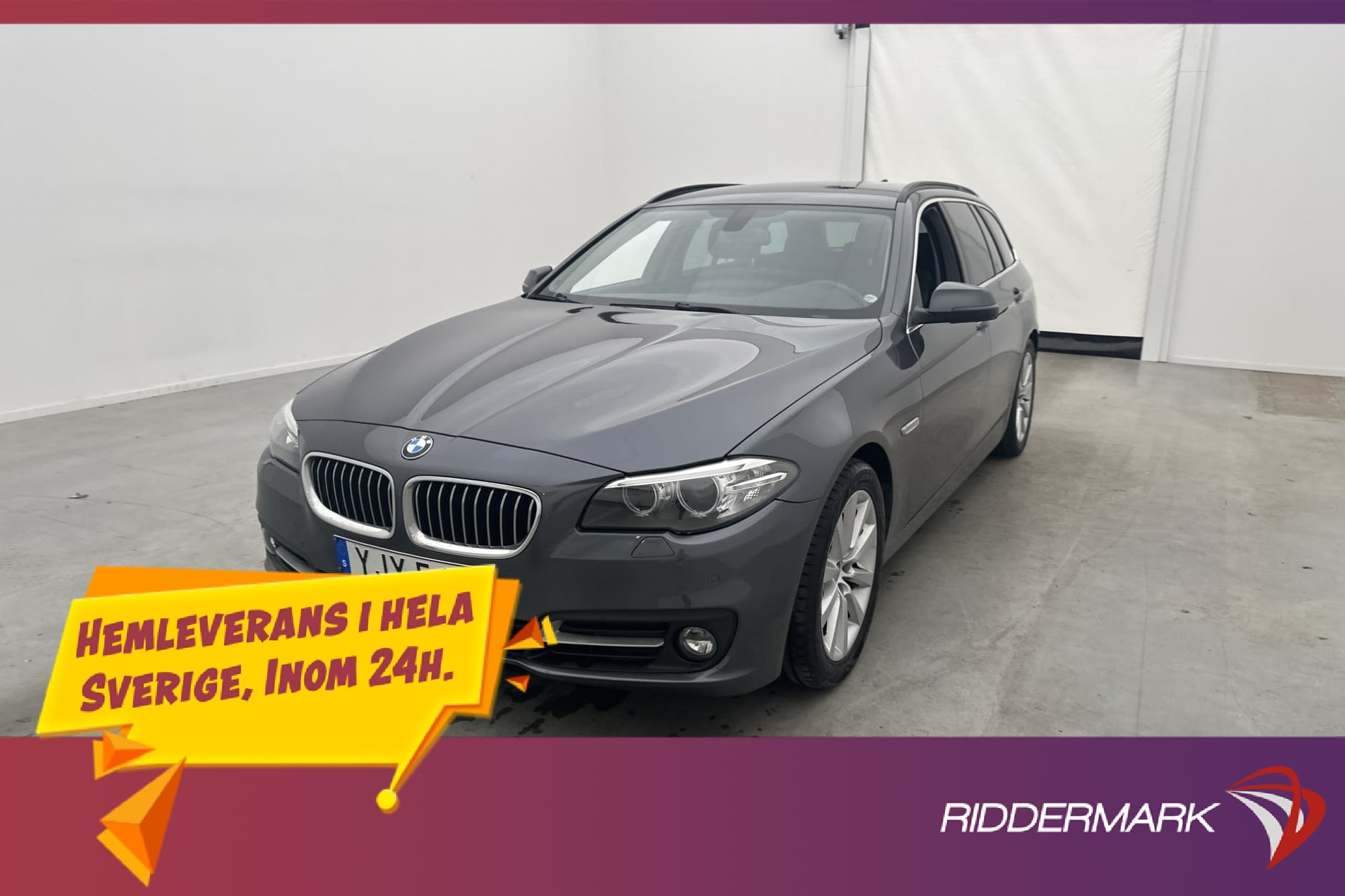 BMW 520d xDrive  Läder M-Ratt El-stolar Drag 190hk