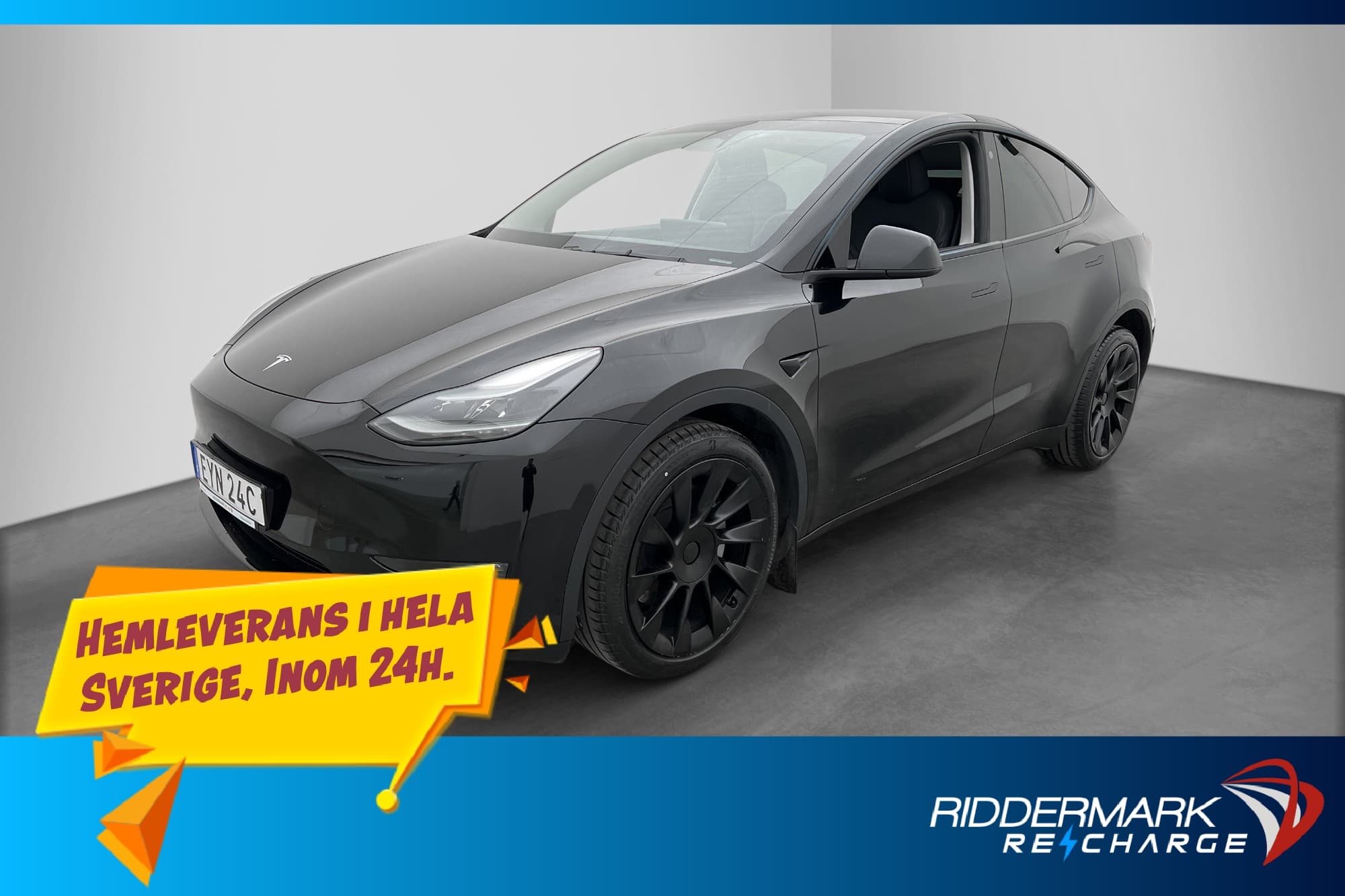 Tesla Model Y Long Range AWD Svensksåld Autopilot MOMS