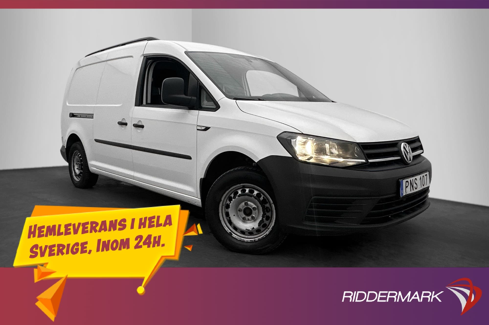 Volkswagen Caddy Maxi 2.0TDI Värmare PDC Drag V-Inredd MOMS