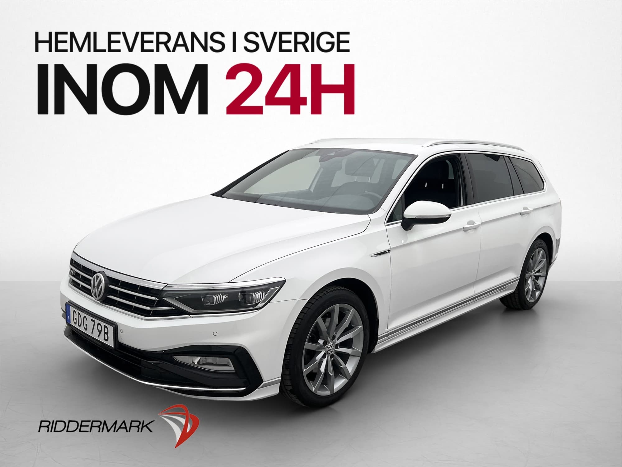 Volkswagen Passat 2.0 TDI 4M R-line Skinn D-Värm Kamera Drag