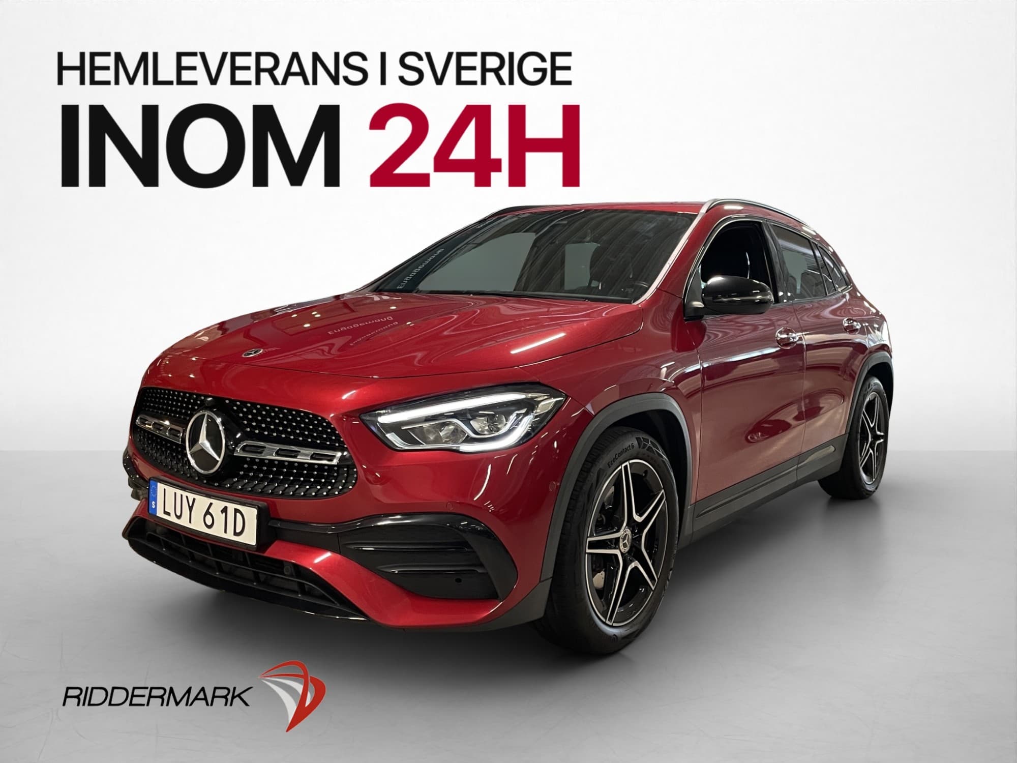 Mercedes-Benz GLA 200 AMG Wide Kamera Halvskinn Navi Drag