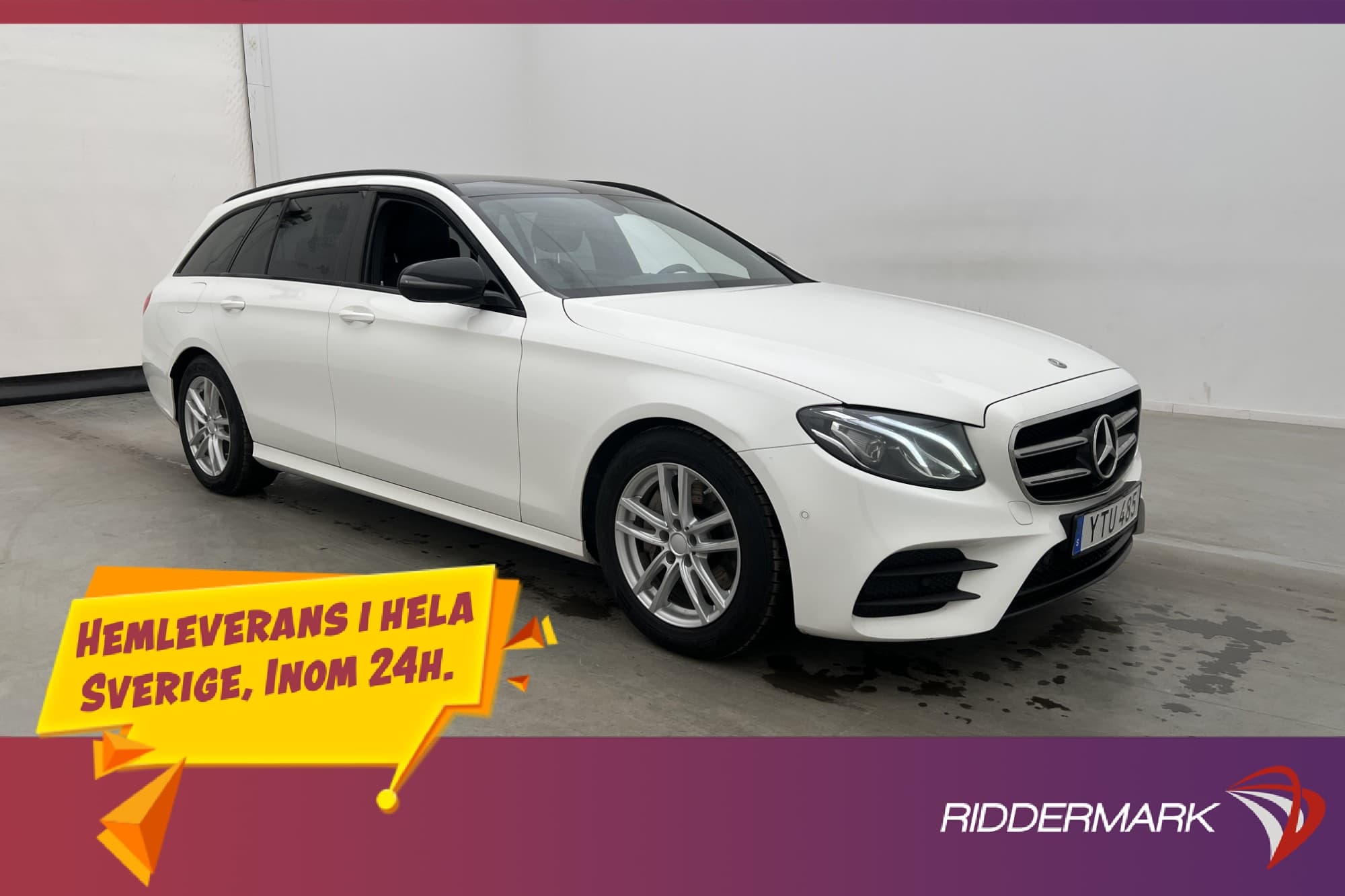 Mercedes-Benz E 200 T AMG Night Pano Wide Kamera Navi Drag