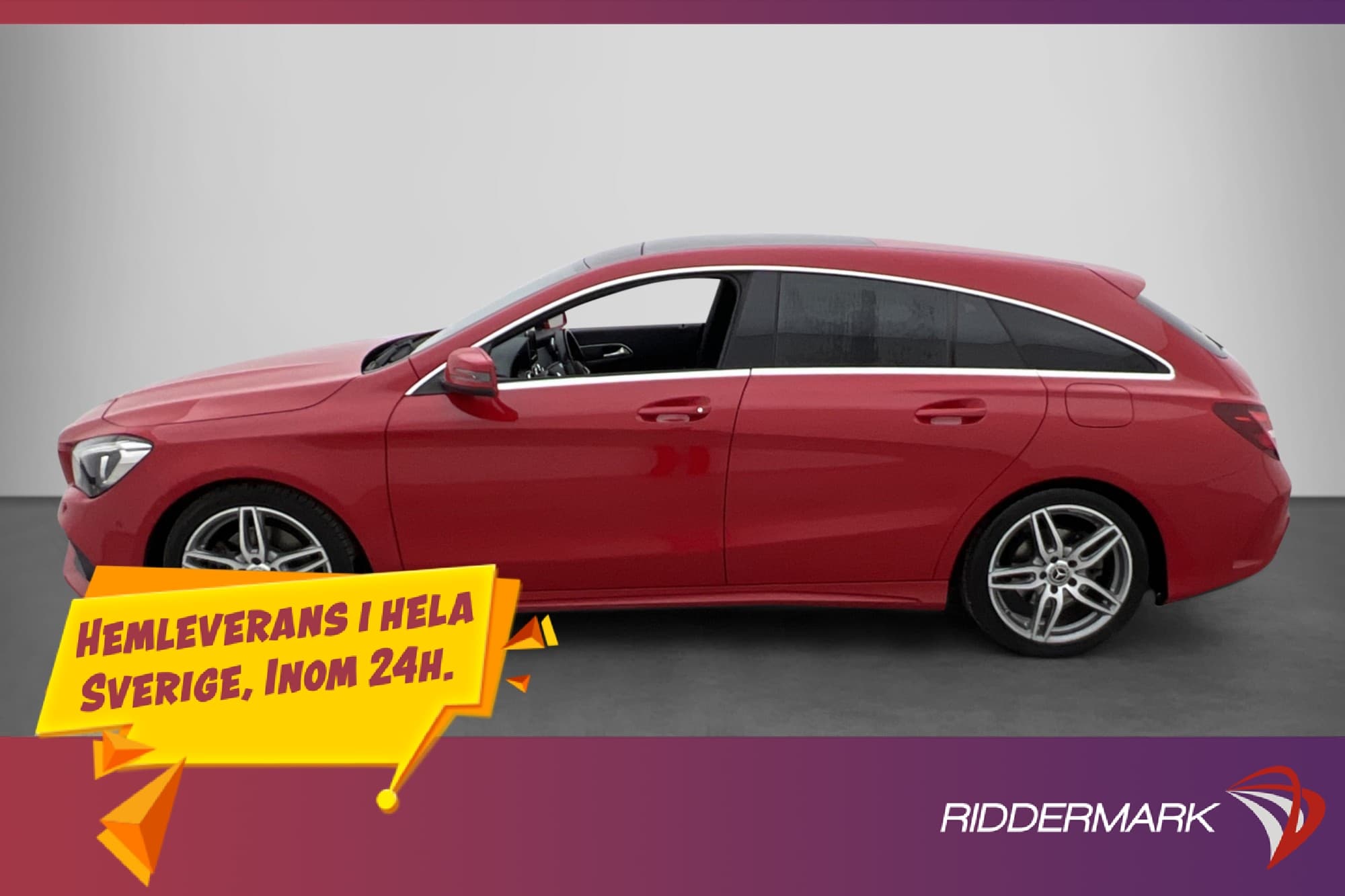 Mercedes-Benz CLA SB 220 d 4M AMG Sport Pano Dragkrok Kamera