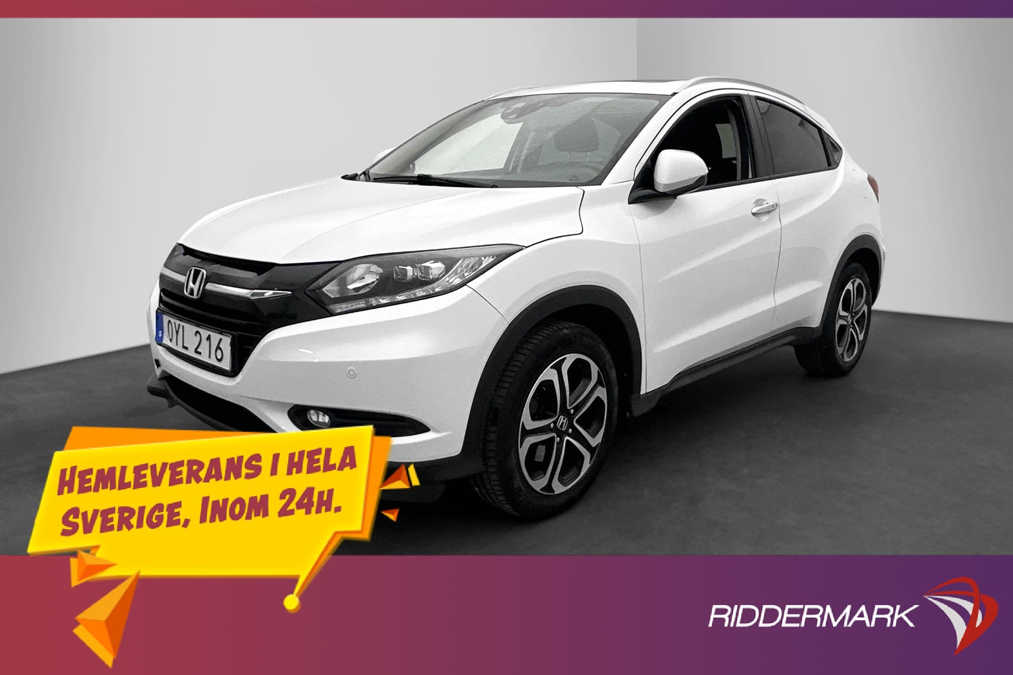 Honda HR-V 5-dörrar 1.5 131hk Panorama Värmare Kamera Navi