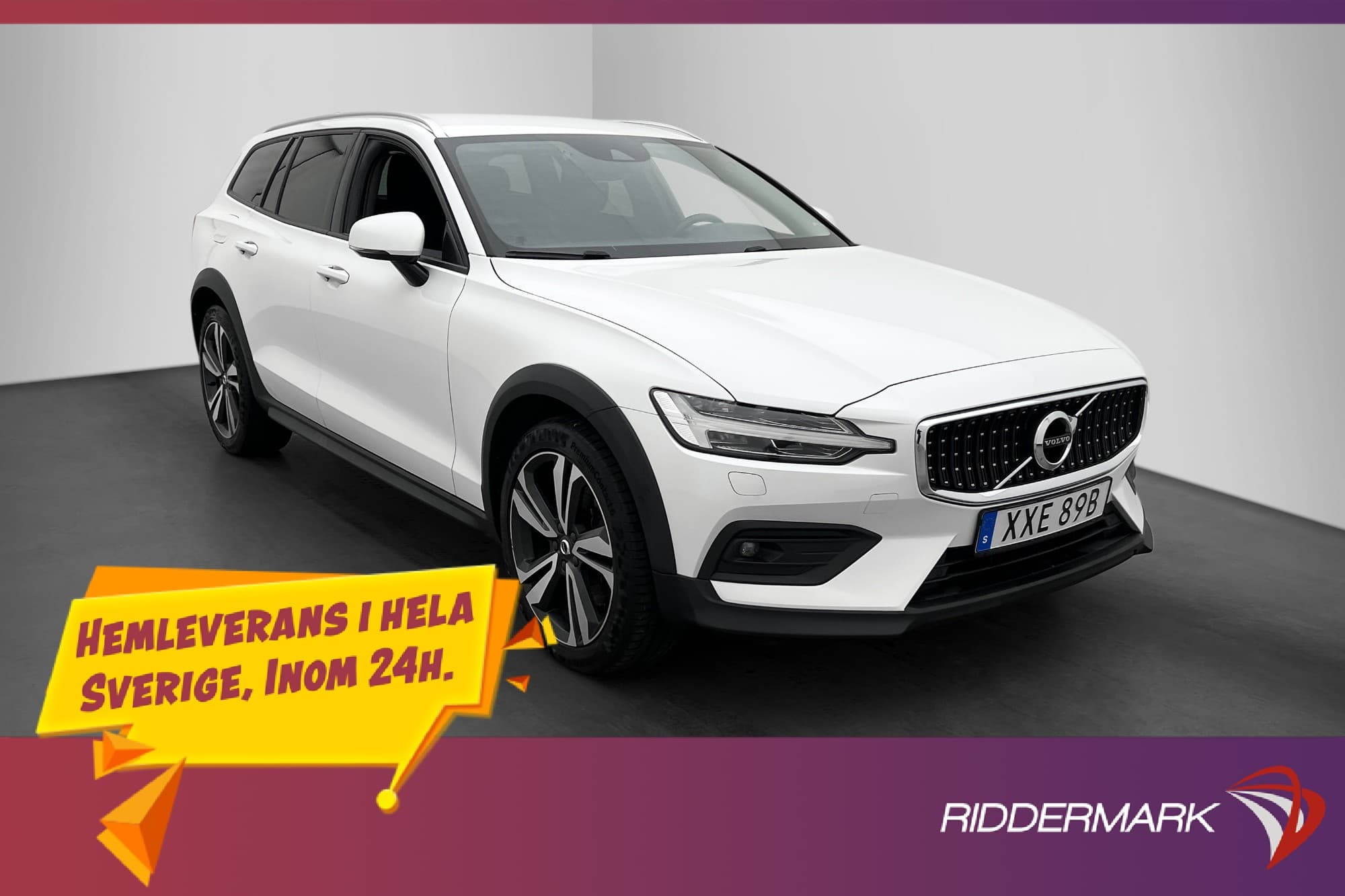 Volvo V60 Cross Country D4 190hk AWD MOMS Kamera Värm Drag