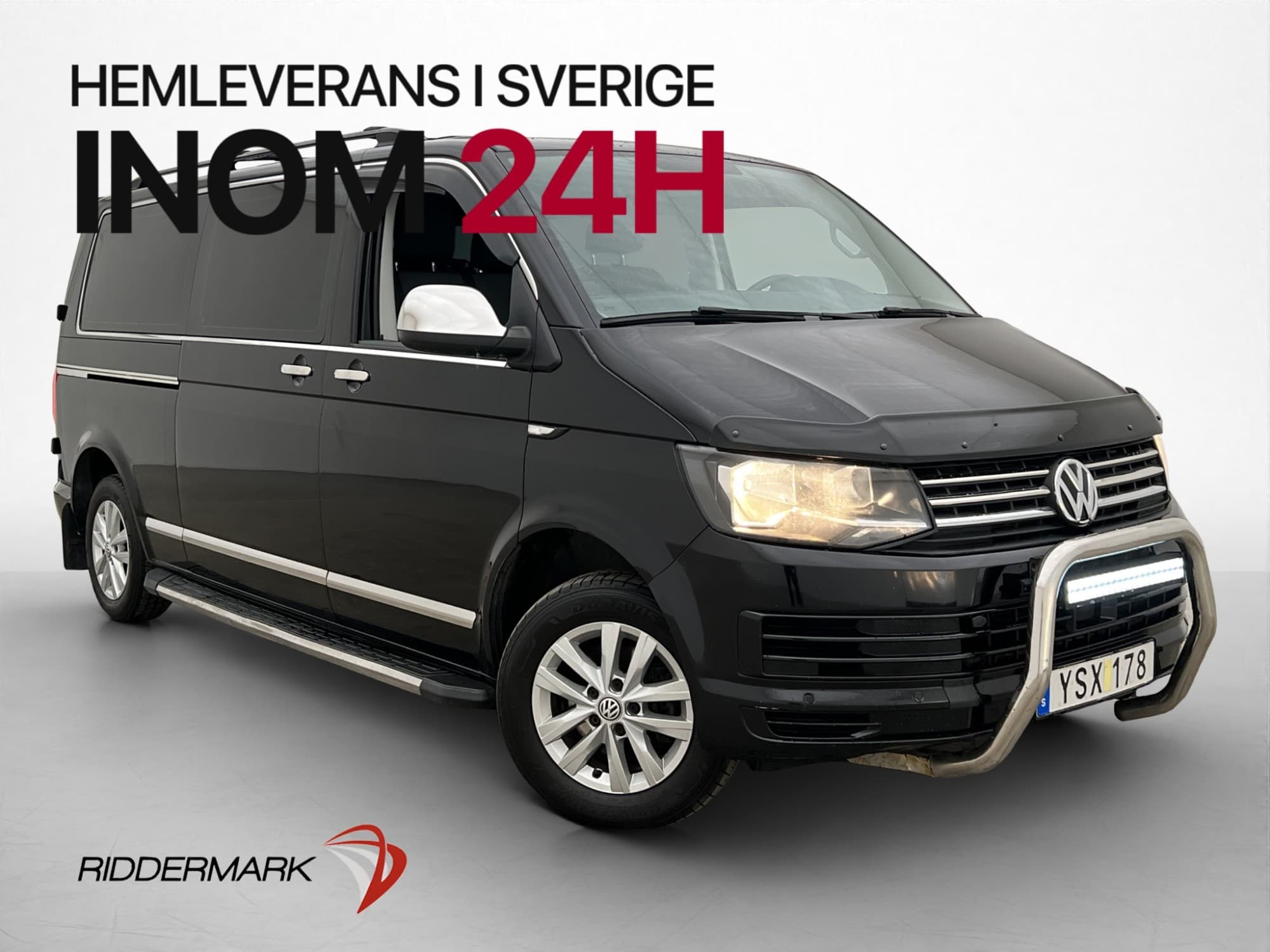 Volkswagen Transporter Kombi Värmare Dragkrok PDC 9-Sits