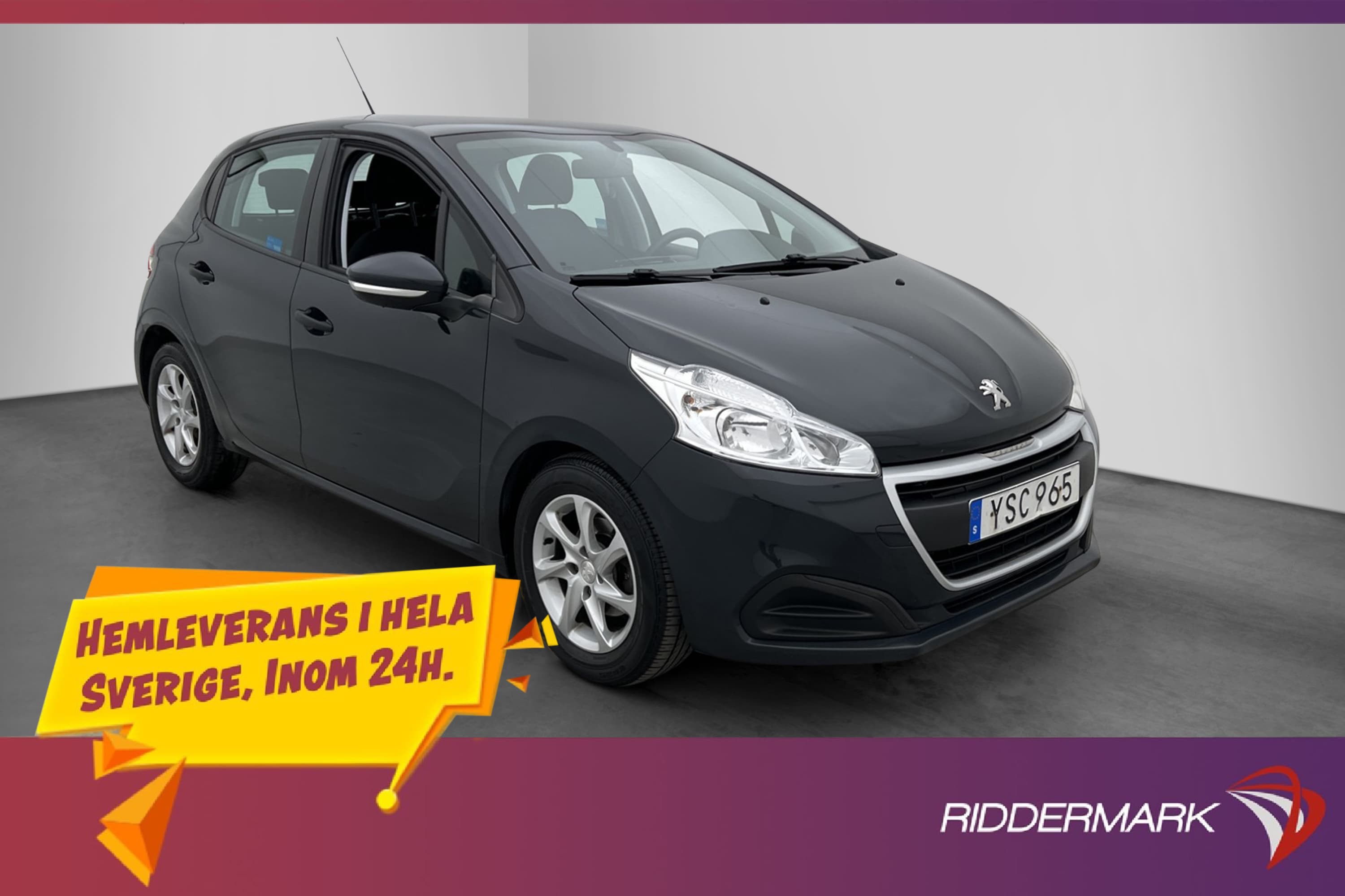 Peugeot 208 1.2 PureTech 1 ägare Kamrem Bytt 360kr skatt