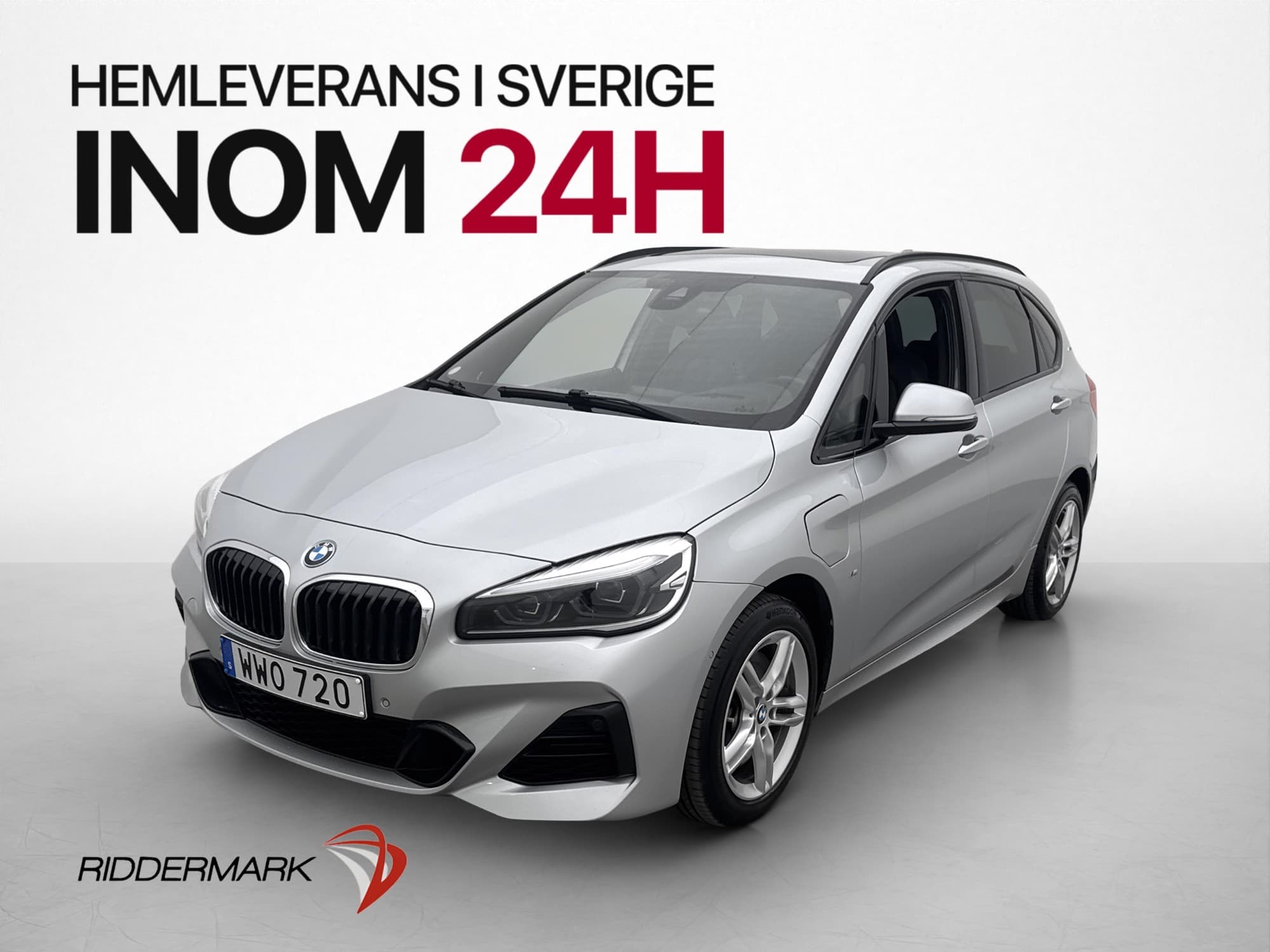 BMW 225xe Active Tourer M Sport HUD Pano Läder Navi Kamera
