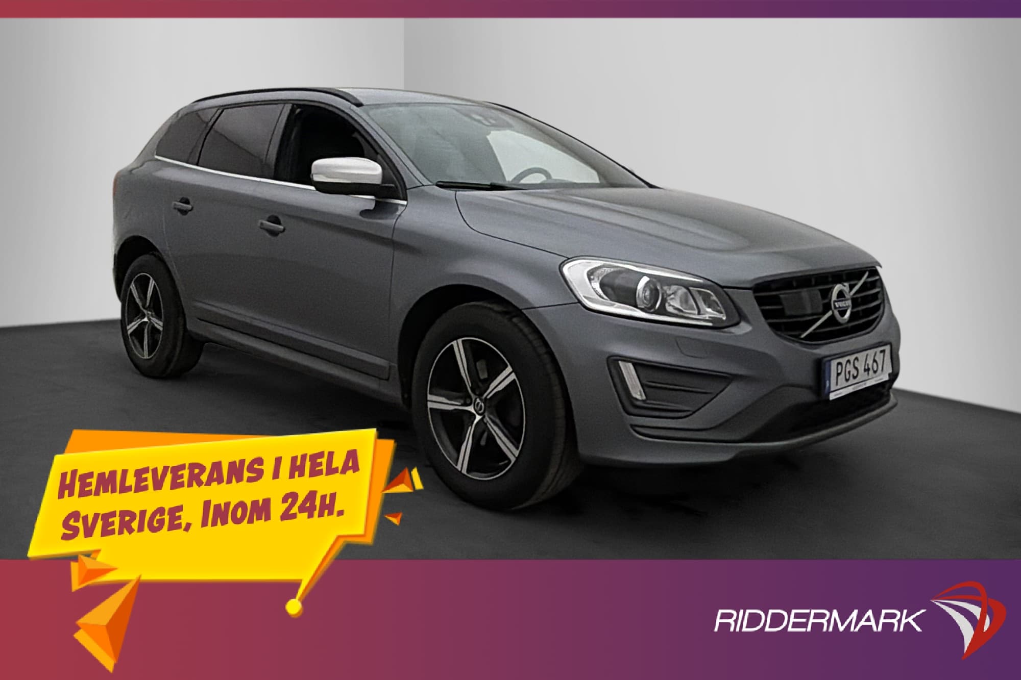 Volvo XC60 D4 190hk AWD Classic R-Design Värmare H/K Drag