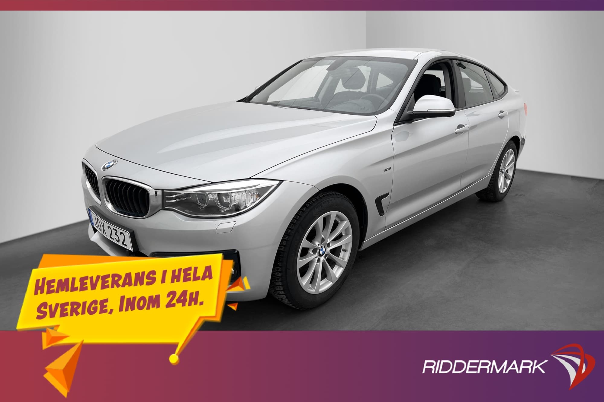 BMW 320 d xDrive GT Sportline Dragkrok P-Sensorer Bluetooth