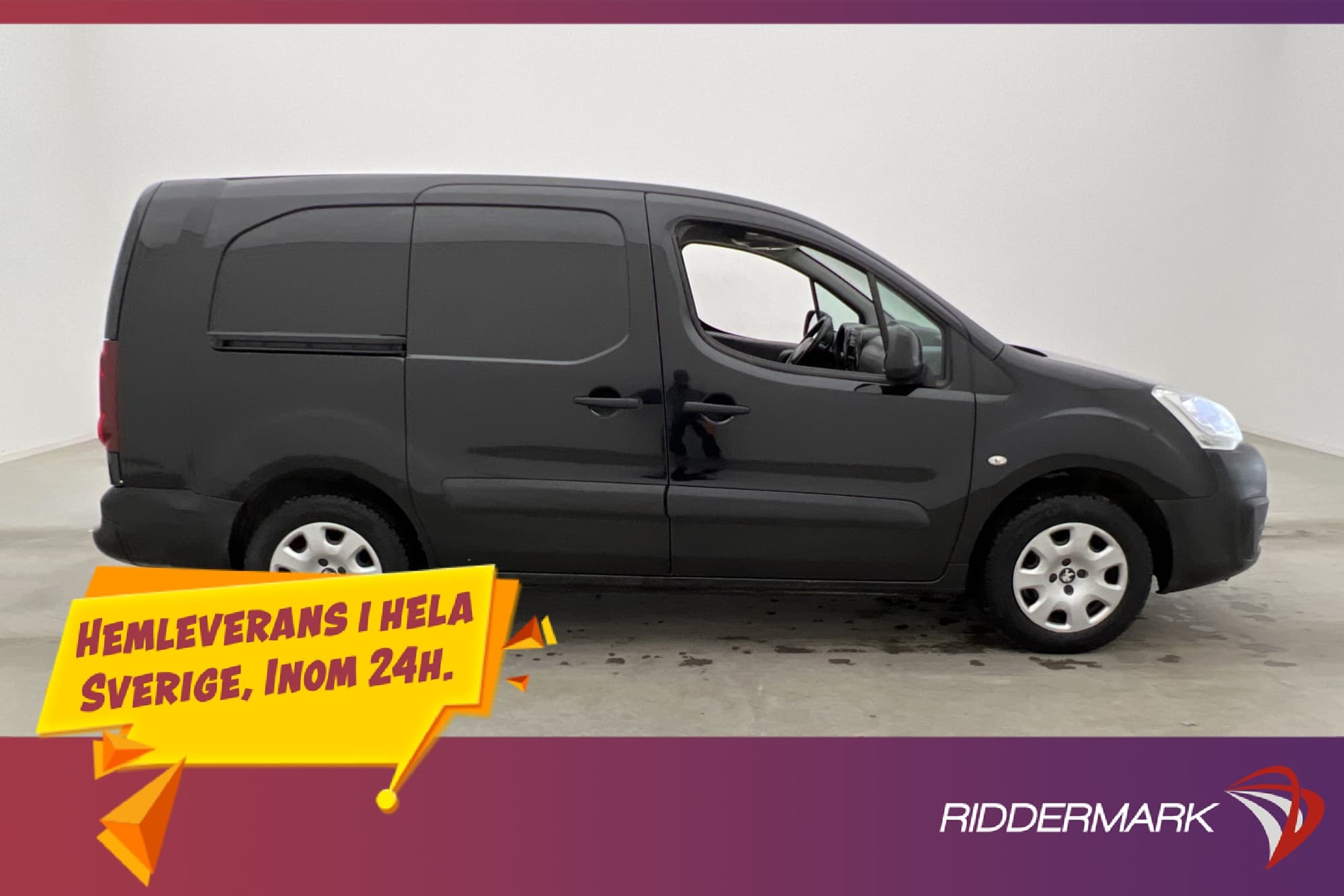 Peugeot Partner L2 1.6HDi 99hk Drag PDC 3-Sits Farthållare