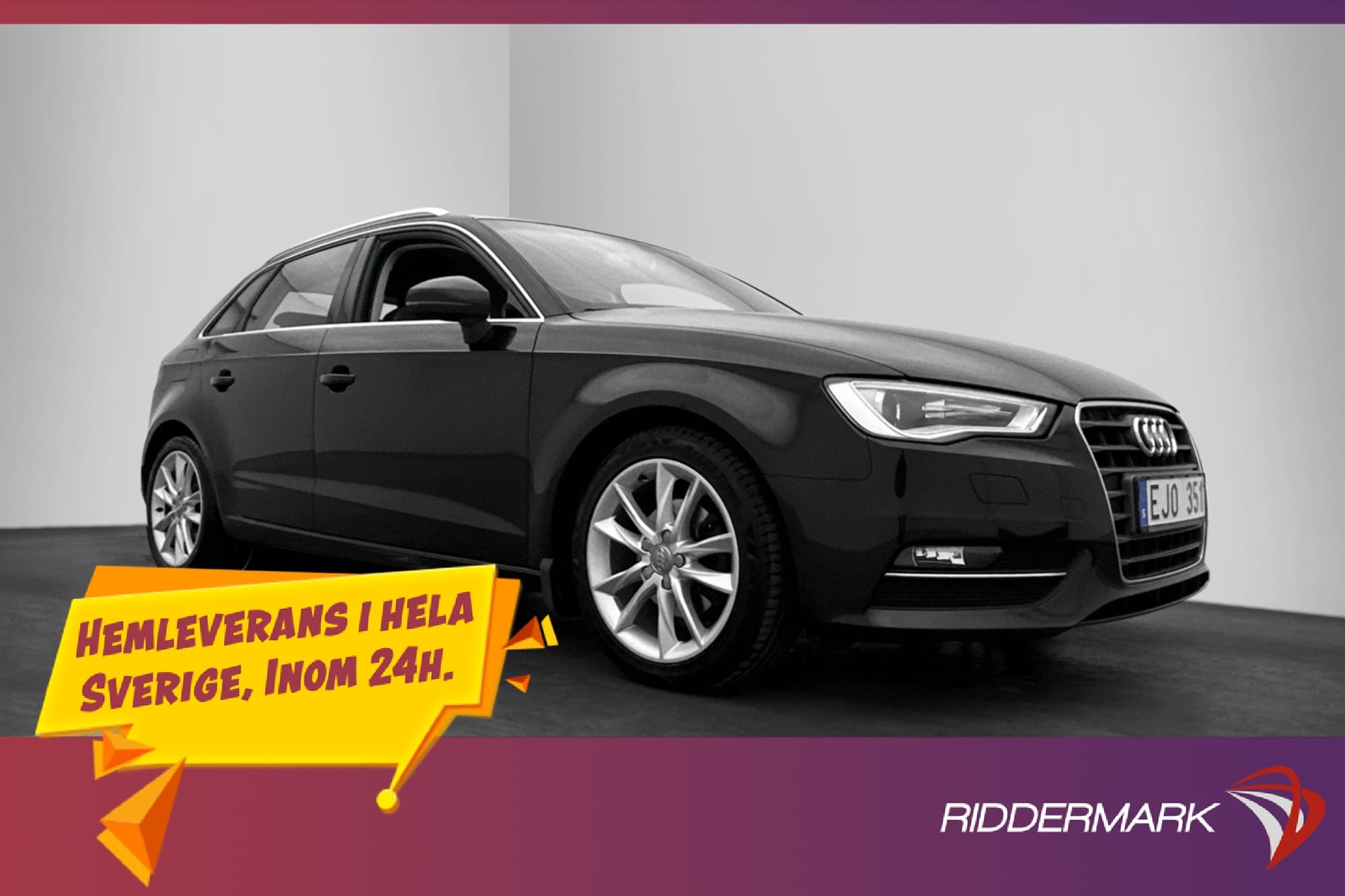 Audi A3 Sportback TSI 150hk Ambition Farthållare 0,42l/mil