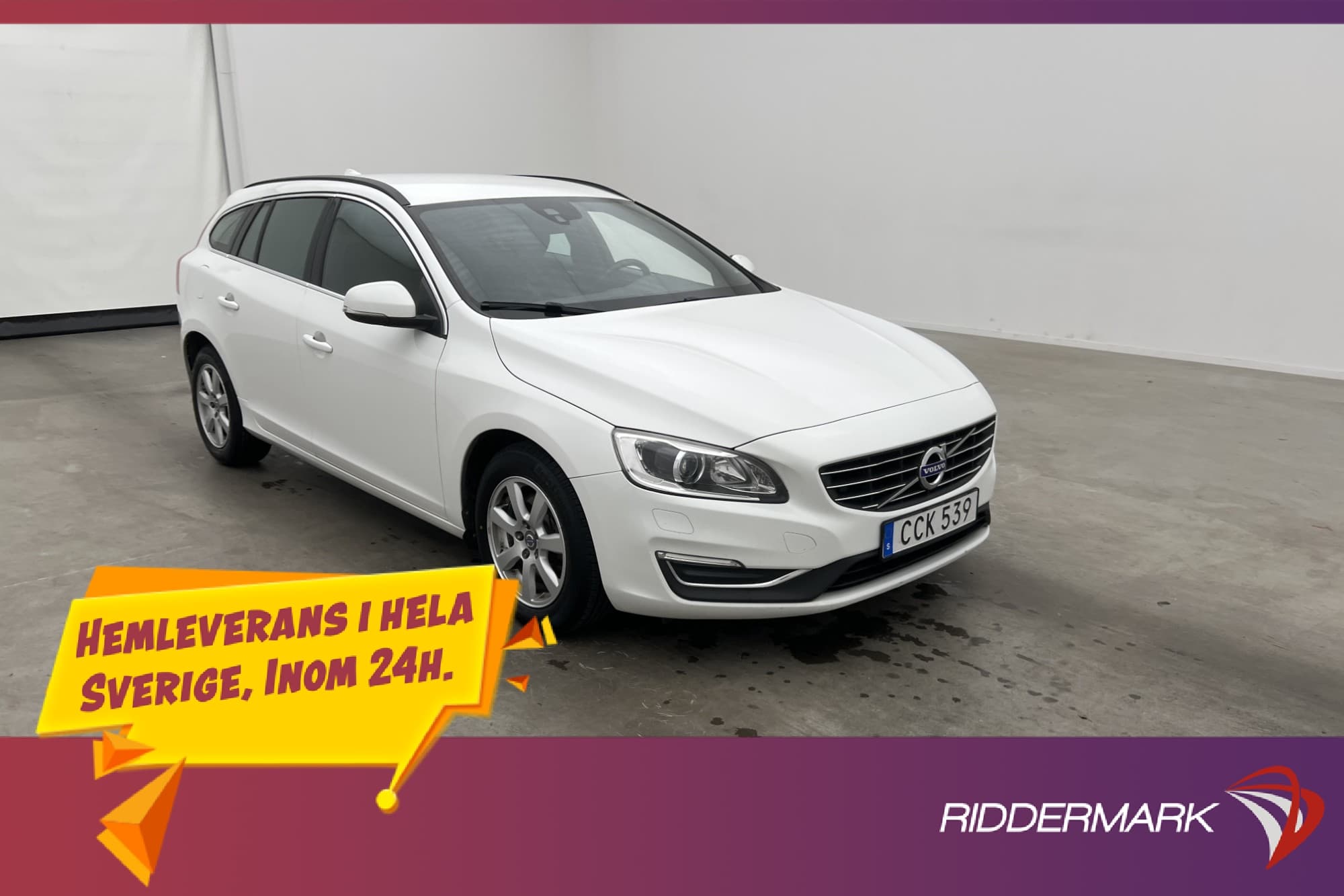 Volvo V60 D2 120hk Momentum VOC Värmare Halvskinn P-Sensorer