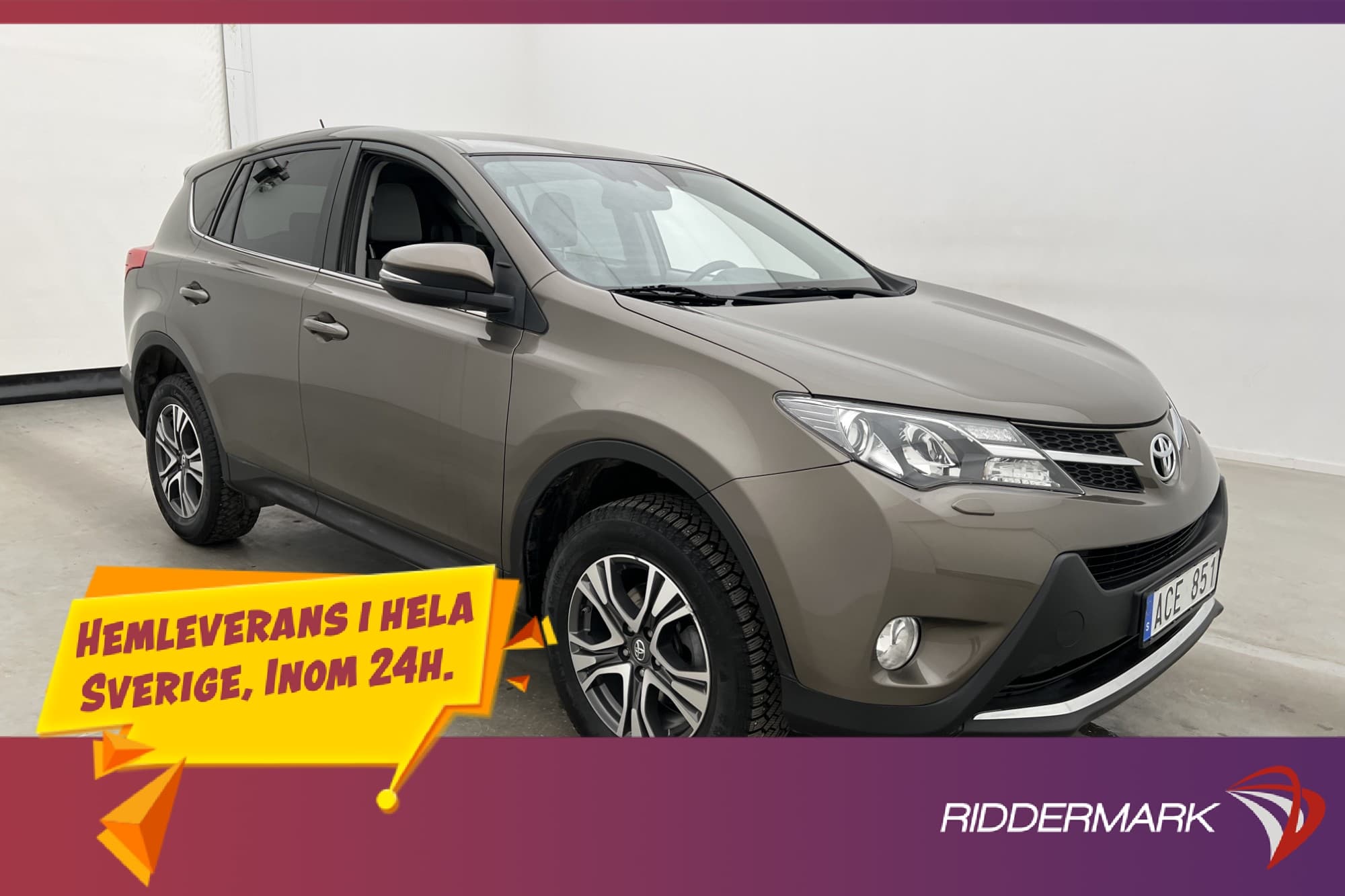 Toyota RAV4 2.0 Dual VVT-i AWD Executive Skinn 1-Brukare
