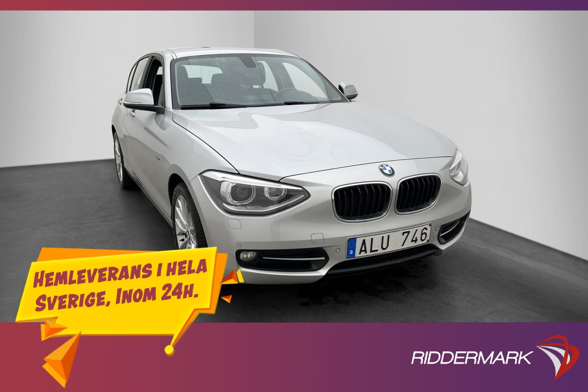 BMW 116 D Sport line Sportstolar P-Sensorer Få brukare