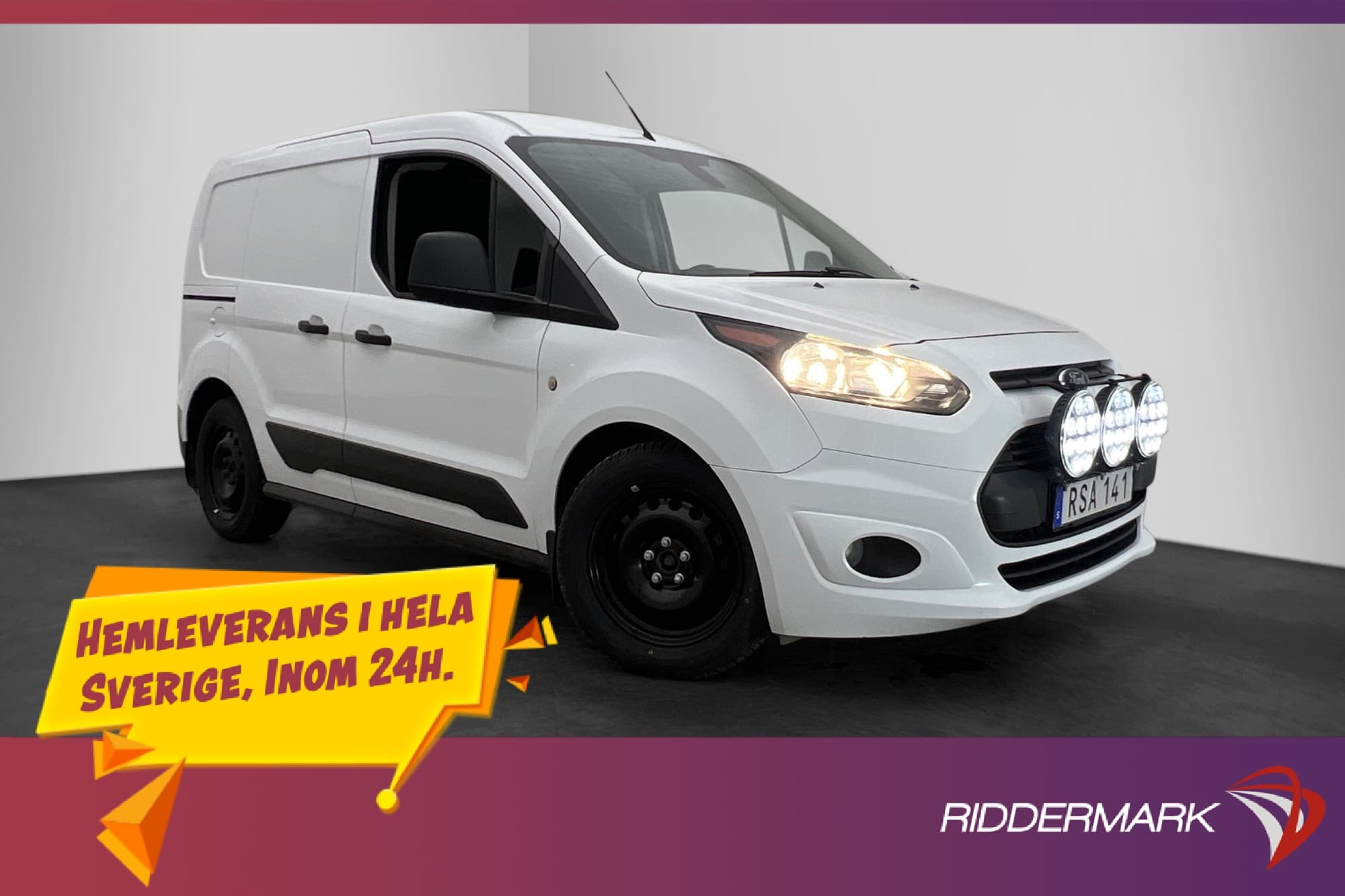 Ford Transit Connect 1.5 Värmare Drag V-inredd B-Kamera MOMS