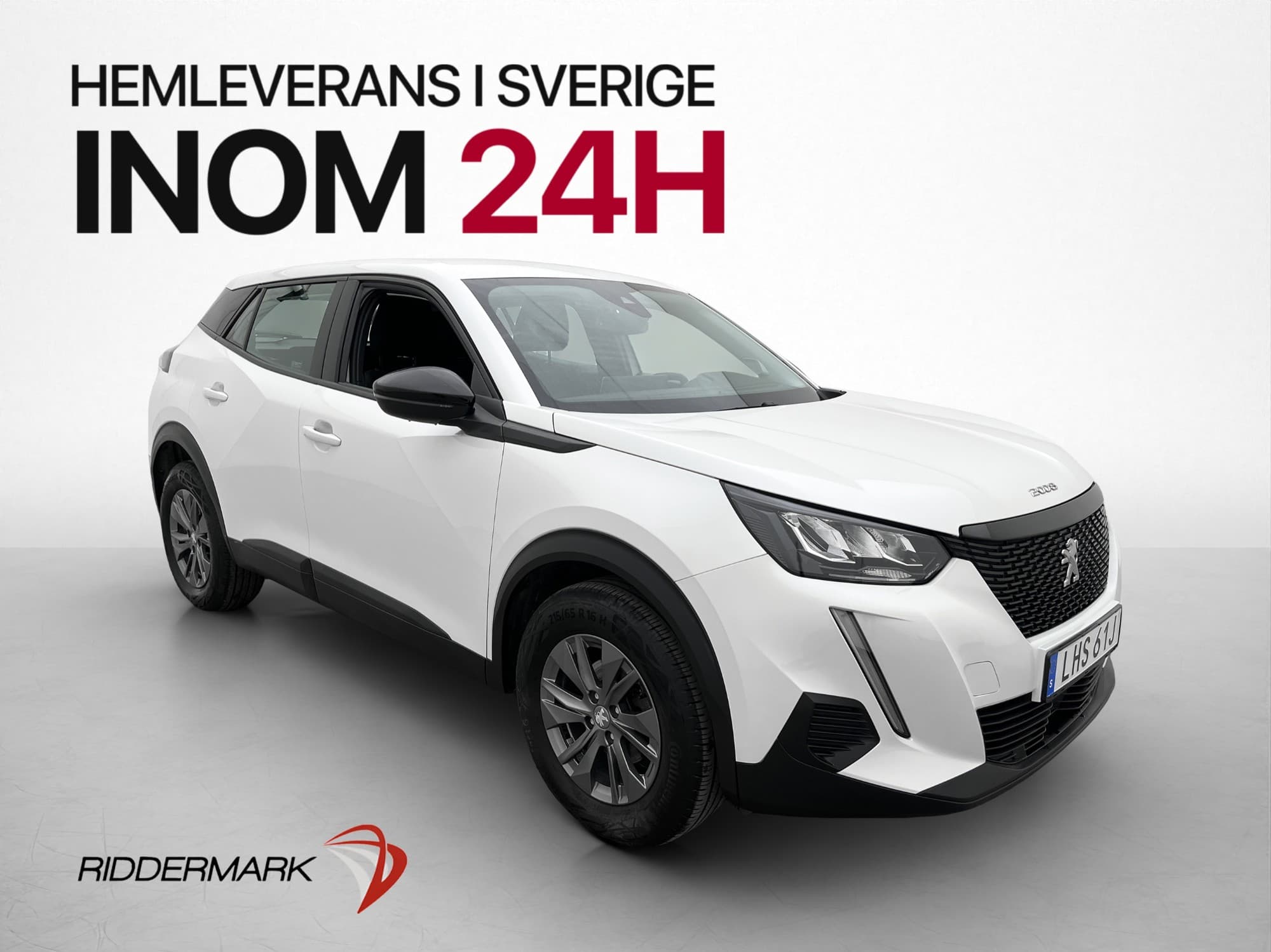 Peugeot 2008 1.2 PureTech 100hk Sensorer CarPlay