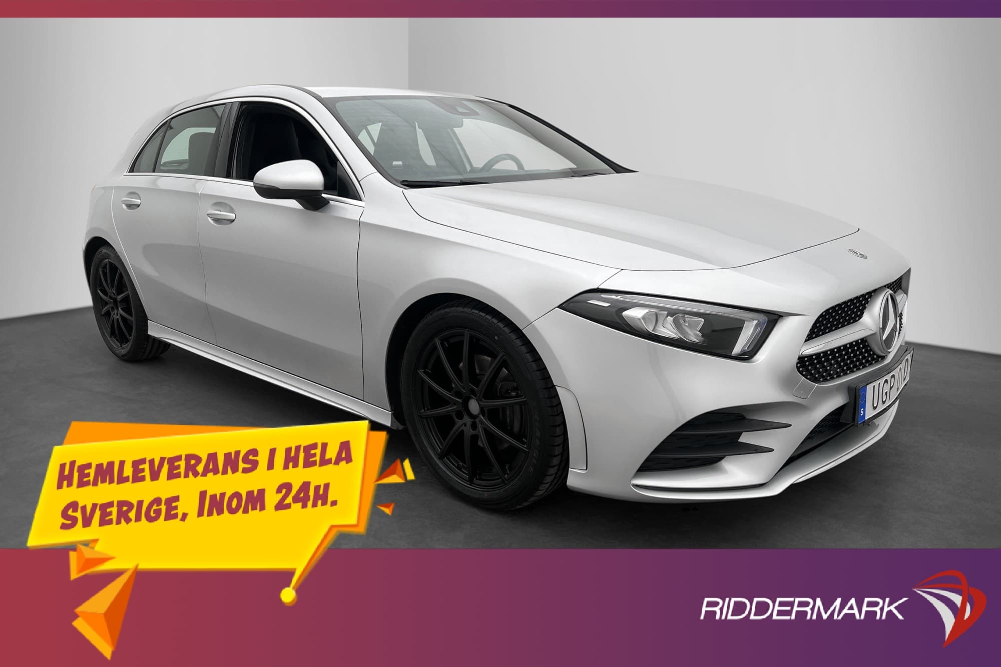 Mercedes-Benz A180 136hk AMG Sport Kamera Halvskinn MOMS