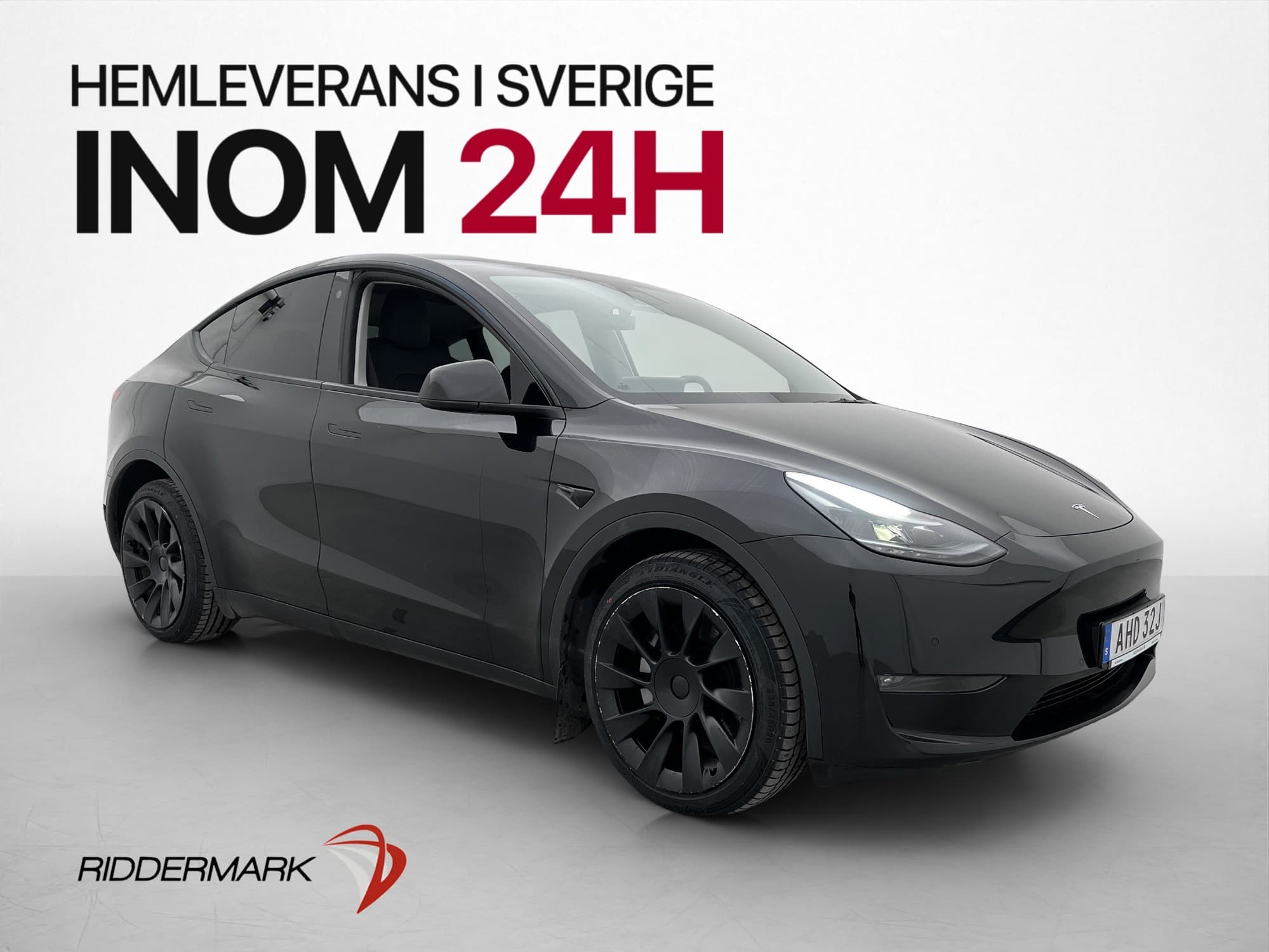 Tesla Model Y Long Range AWD Värmepump AP Pano Navi MOMS